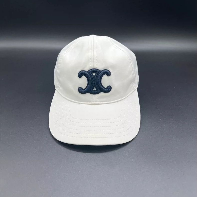 Celine Celine Logo Embroidered Baseball Cap Size S Size ONE SIZE - 2 Thumbnail