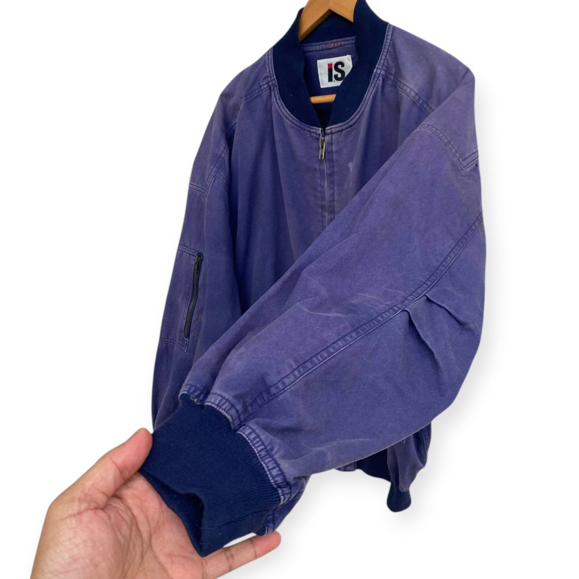 Issey Miyake WORN VINTAGE 80S ISSEY MIYAKE CARE INSTRUCTION FADED PURPLE Size US M / EU 48-50 / 2 - 6 Thumbnail