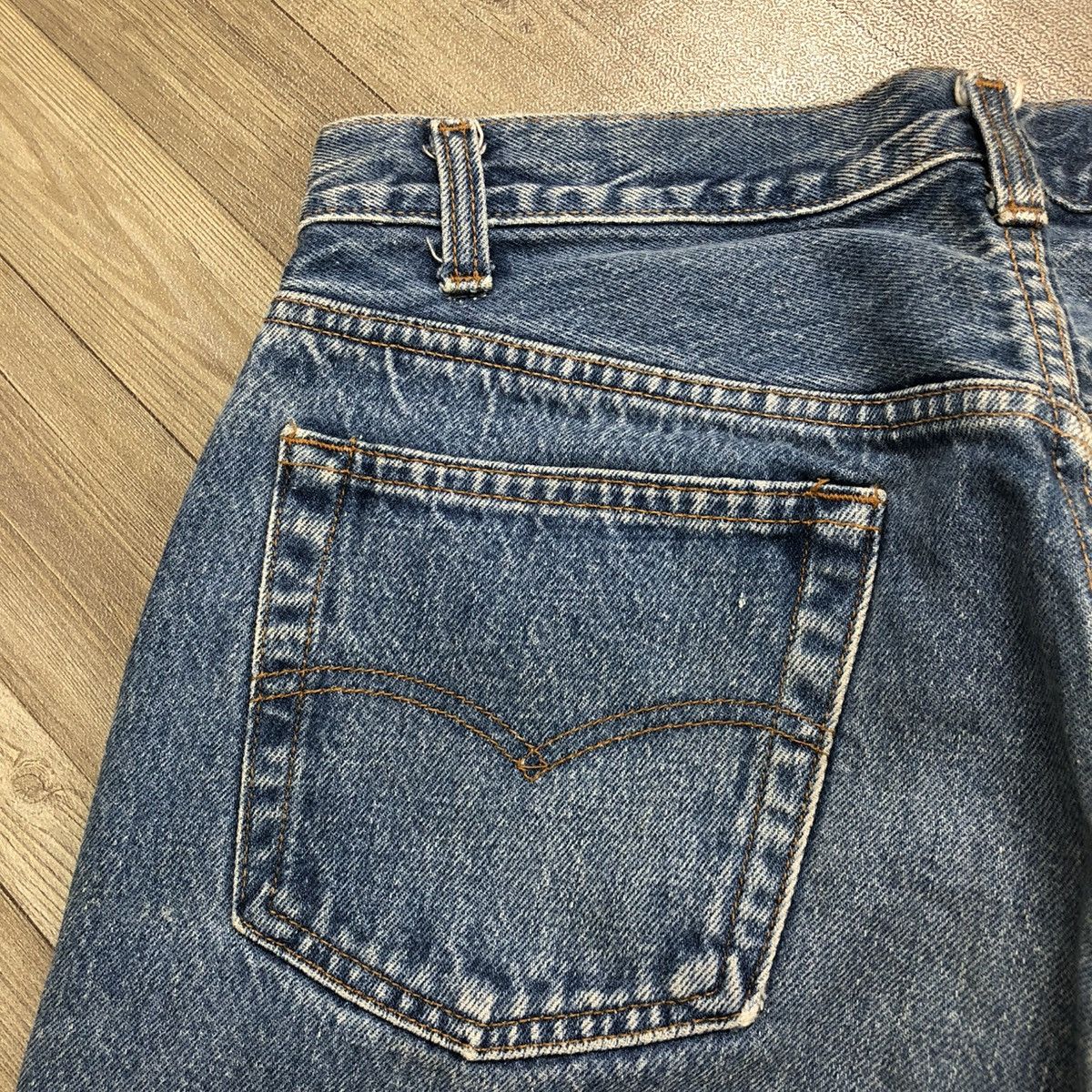 Levi's × Levi's Vintage Clothing × Vintage 🇺🇸 1980s Levis Strauss 501 #522 Faded Blue Jeans Size US 30 / EU 46 - 8 Thumbnail
