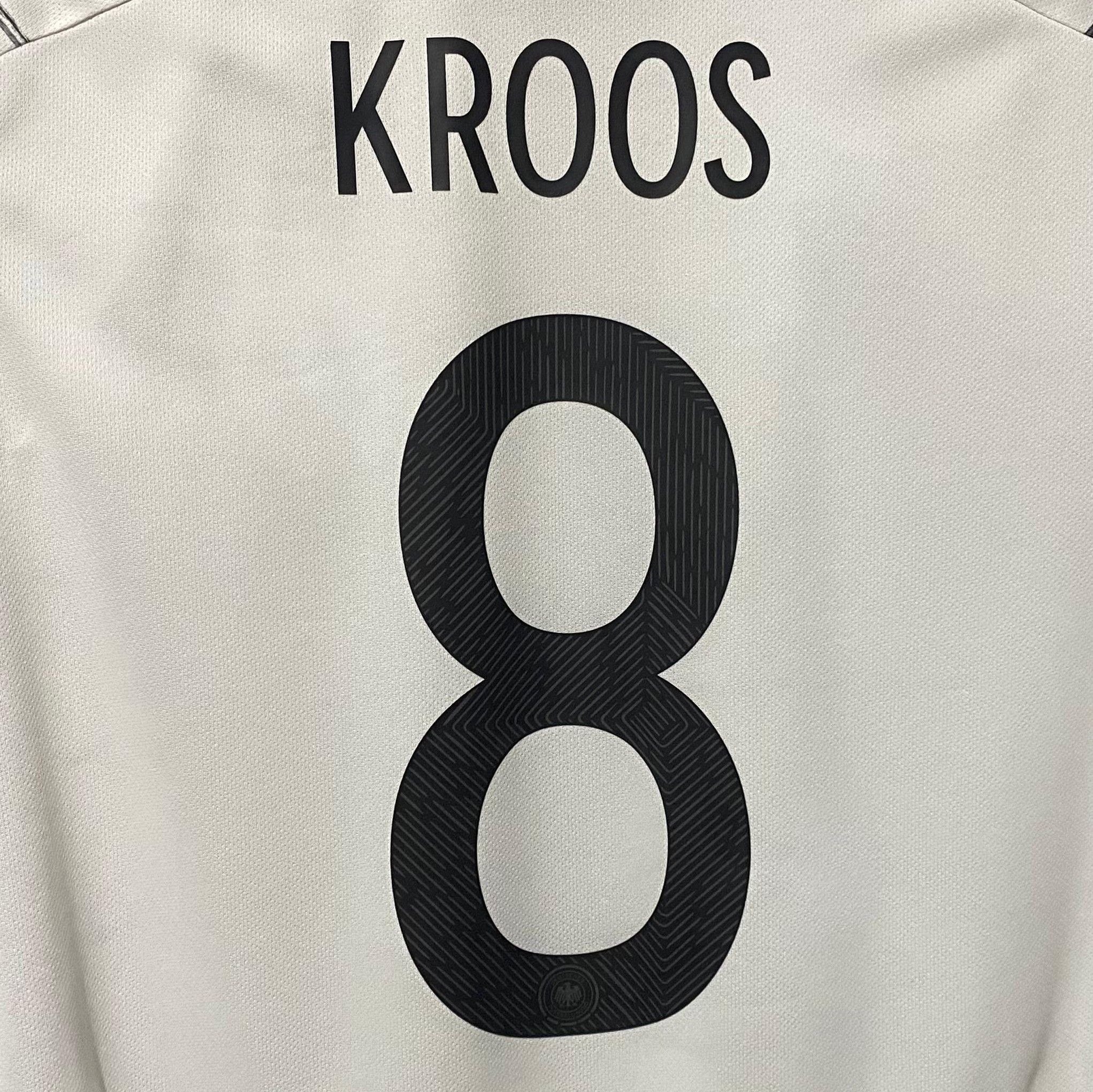 Adidas Germany 2020-2021 Home Jersey Toni Kroos Size US M / EU 48-50 / 2 - 4 Thumbnail