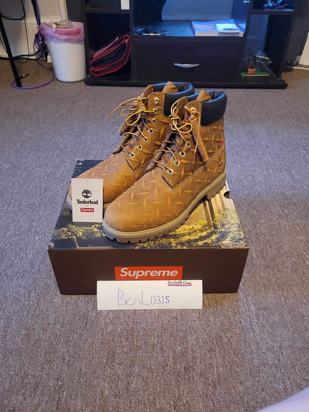 Supreme X Timberland Boot | Grailed