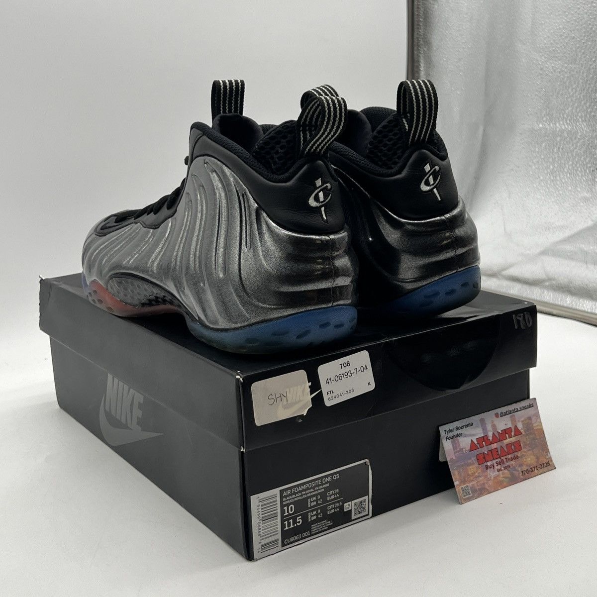 Nike Air Foamposite one gradient soles Size US 10 / EU 43 - 4 Thumbnail