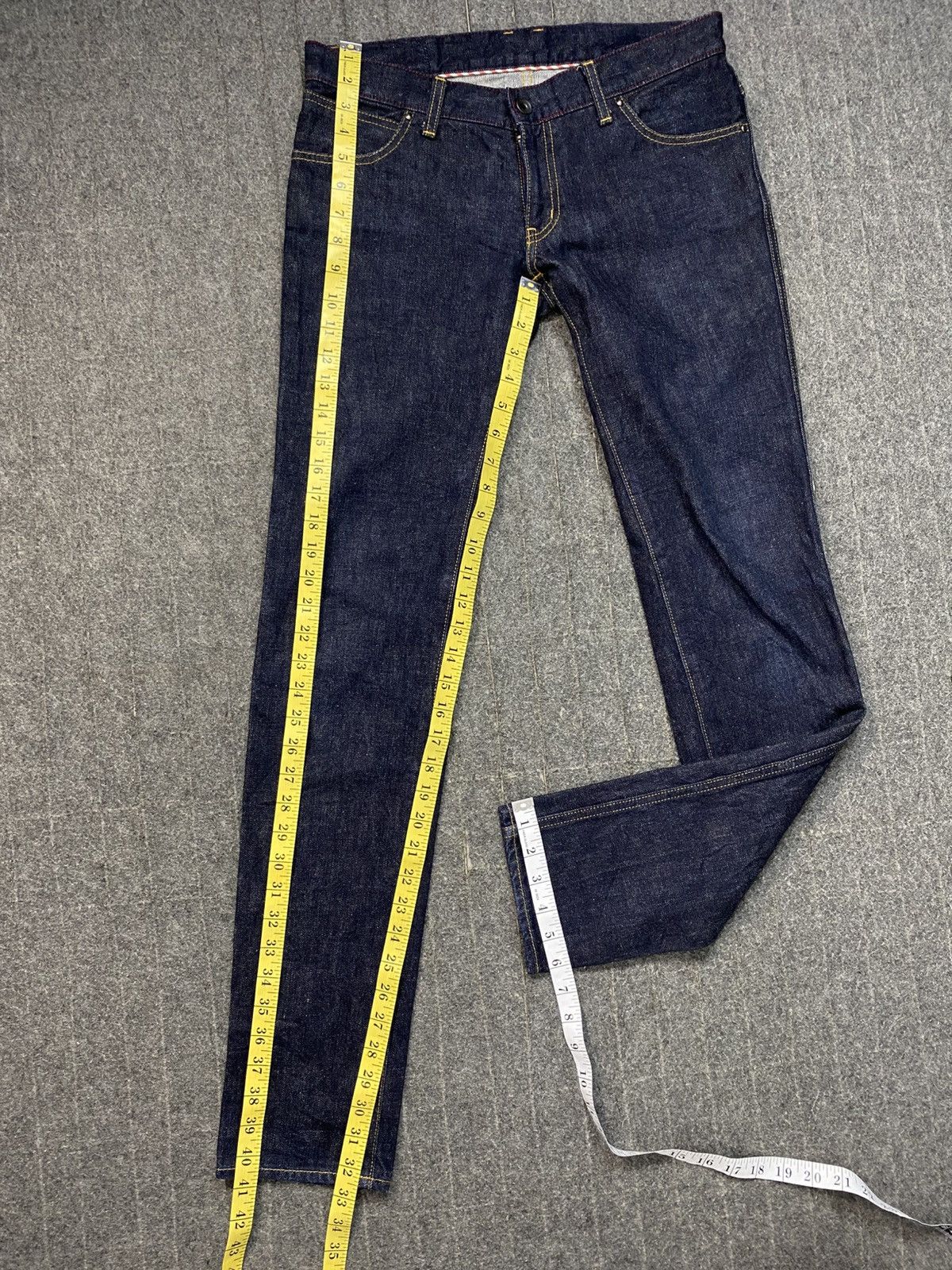 Boycott Vintage Style Boycott Indigo Denim Jeans Skinny Cut Size US 31 - 14 Thumbnail