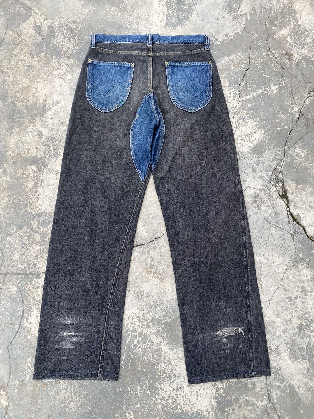 Sugar Cane SUGAR CANES Rework Selvedge Jeans Size US 31 - 3 Thumbnail