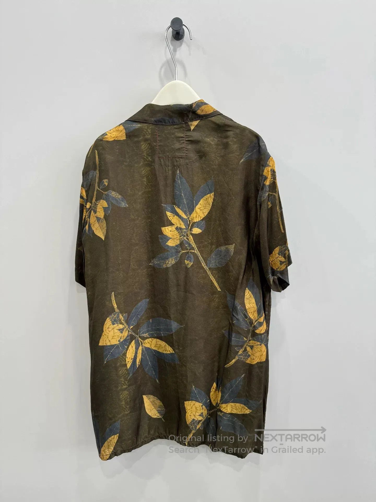 Uma Wang UMA WANG Leaf Cupro Shirt M. Size M / US 6-8 / IT 42-44 - 2 Thumbnail