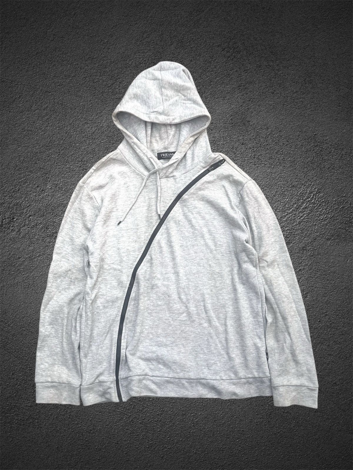 Le Grande Bleu (L.G.B.) Layared Hoodie Astmmetrical Zipper Hoodie Japanese Tbjeans Size US L / EU 52-54 / 3 - 2 Thumbnail