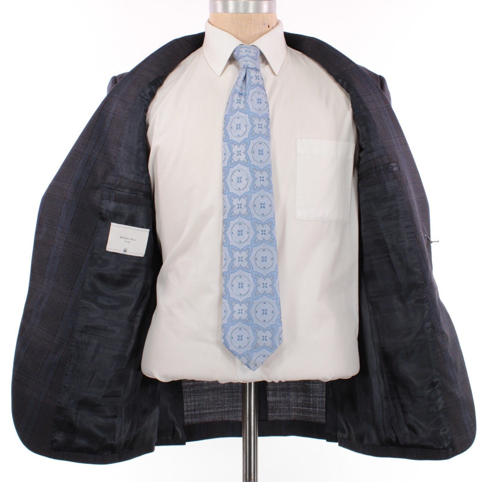 Boglioli Boglioli Suit Size US 38 Regular in Blue Size 38R - 8 Thumbnail