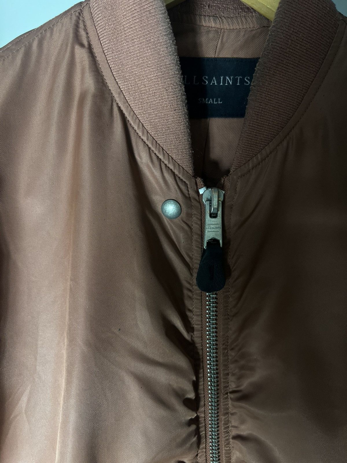 Allsaints VINTAGE ALLSAINTS MY BOMBER TALON ZIP JACKET DESIGNER Y2K Size US S / EU 44-46 / 1 - 8 Thumbnail