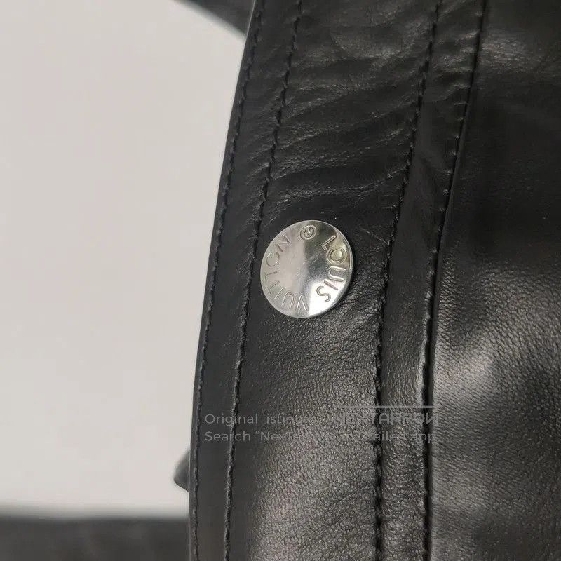 Louis Vuitton Louis Vuitton Black Leather Long Sleeve Jacket. Size US S / EU 44-46 / 1 - 7 Thumbnail