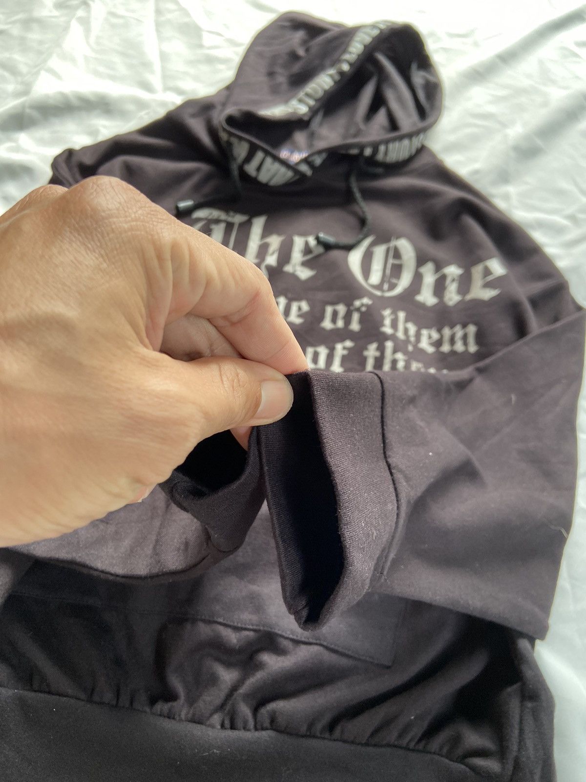 If Six Was Nine × Japanese Brand × Le Grande Bleu (L.G.B.) WONDERFUL UNIVERSE CONSPIRES SKULL JAPANESE HOODIE OVERSIZED Size US M / EU 48-50 / 2 - 9 Thumbnail