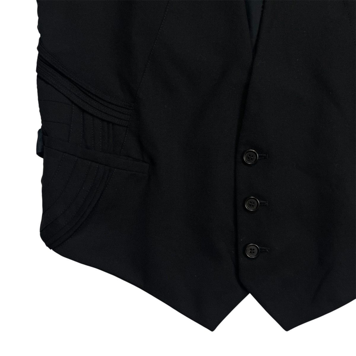 Dior AW 2006 Dior Homme Sculpted Tailoring Vest by Hedi Slimane Size 48R - 5 Thumbnail