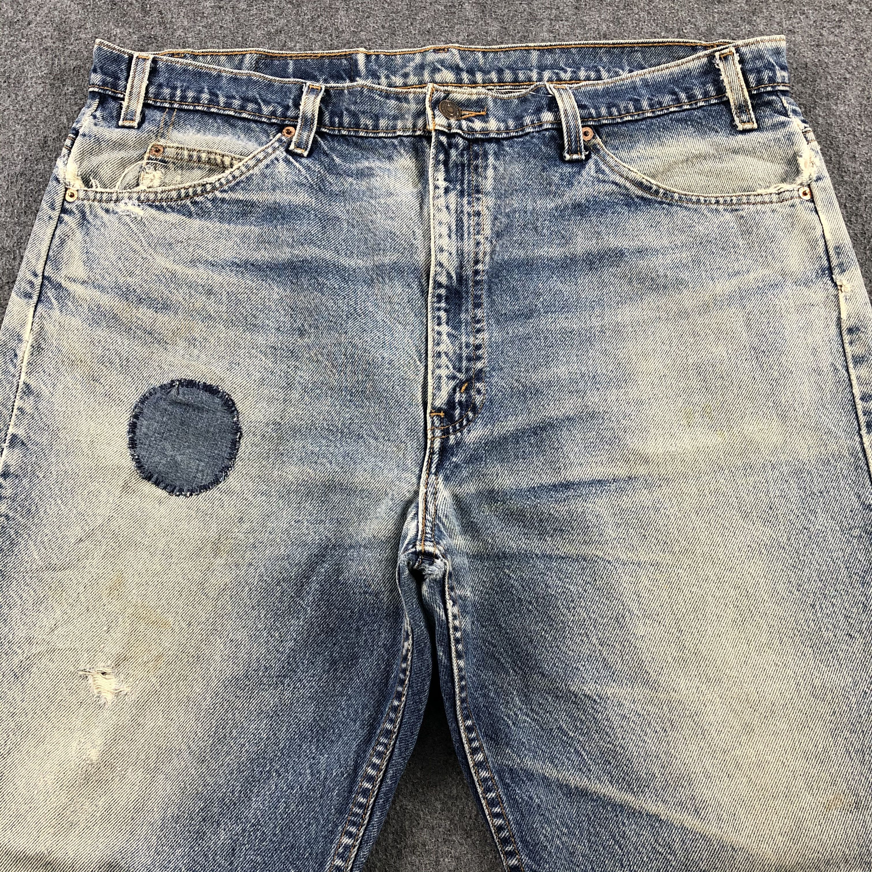 Levi's × Vintage Vintage 90s Blue Wash Levis 505 Jeans-JM1888 Size US 40 / EU 56 - 3 Thumbnail