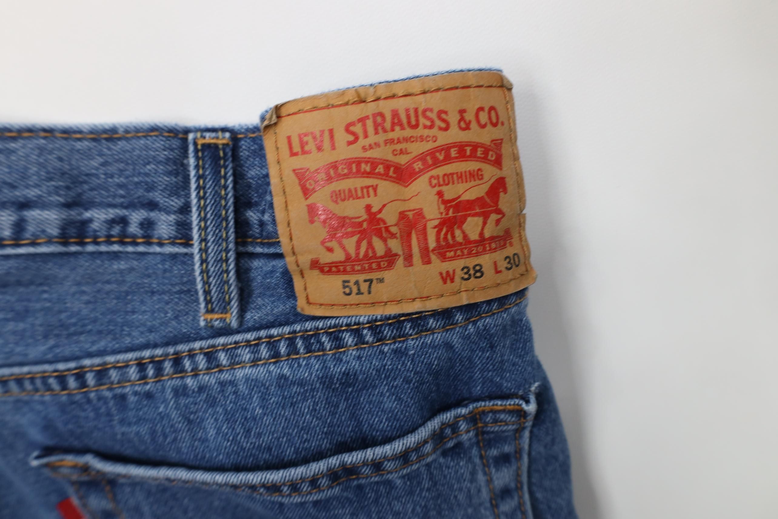 Levi's Vintage Y2K Levis 517 Western Flared Bootcut Denim Jeans Size US 38 / EU 54 - 14 Thumbnail