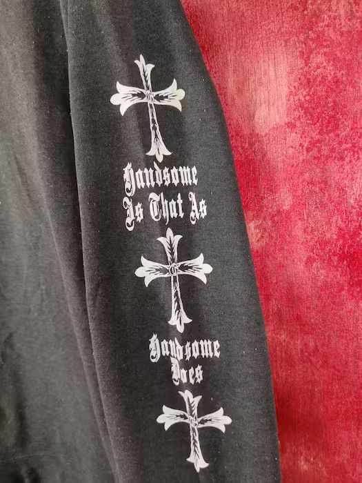 Japanese Brand Third Wave Black Guardian cross Sweatshirt faded vtg #S1352 Size US L / EU 52-54 / 3 - 8 Thumbnail