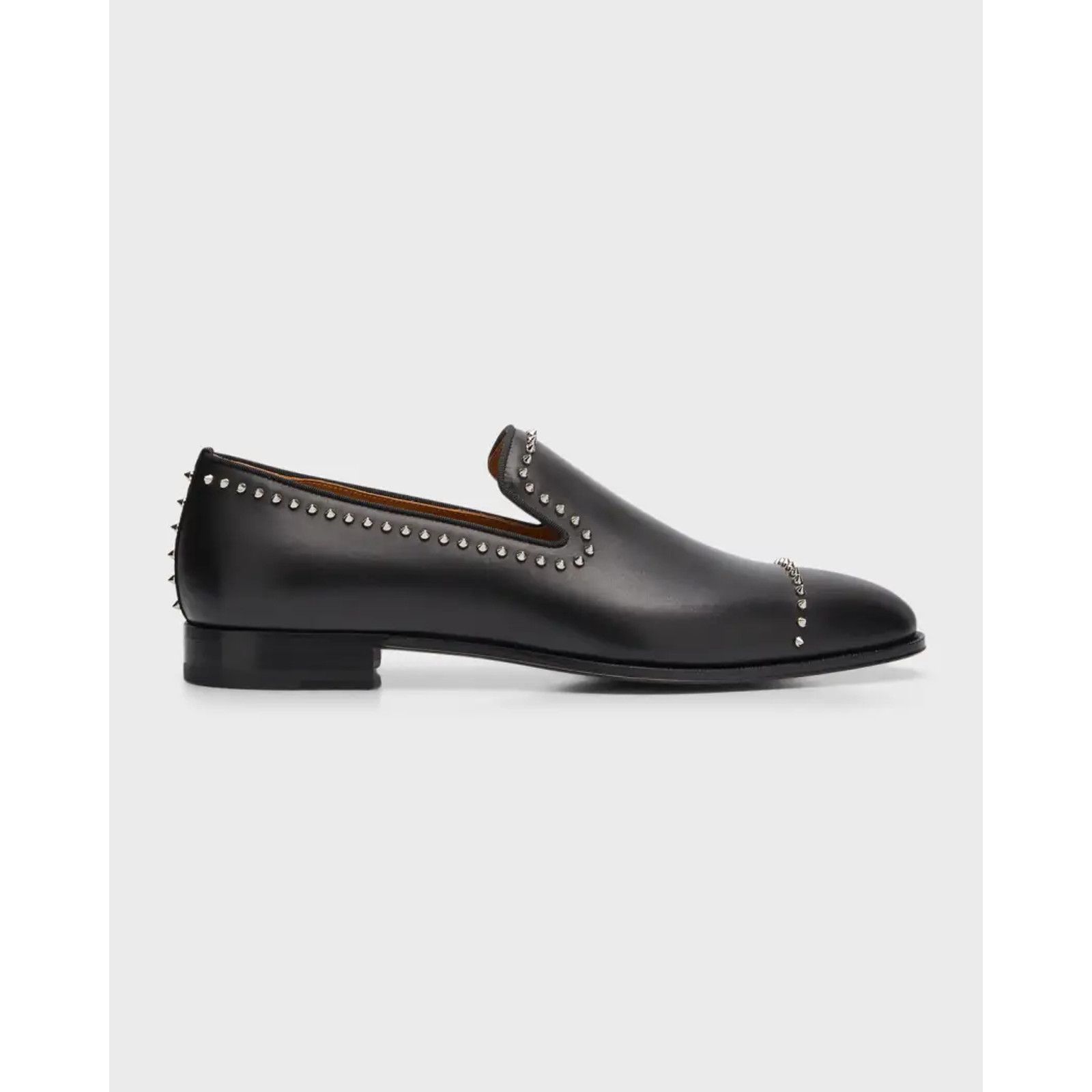 Christian Louboutin Christian Louboutin Calf Leather Spike Dress Loafer 42 9 Size US 9 / EU 42 - 3 Thumbnail