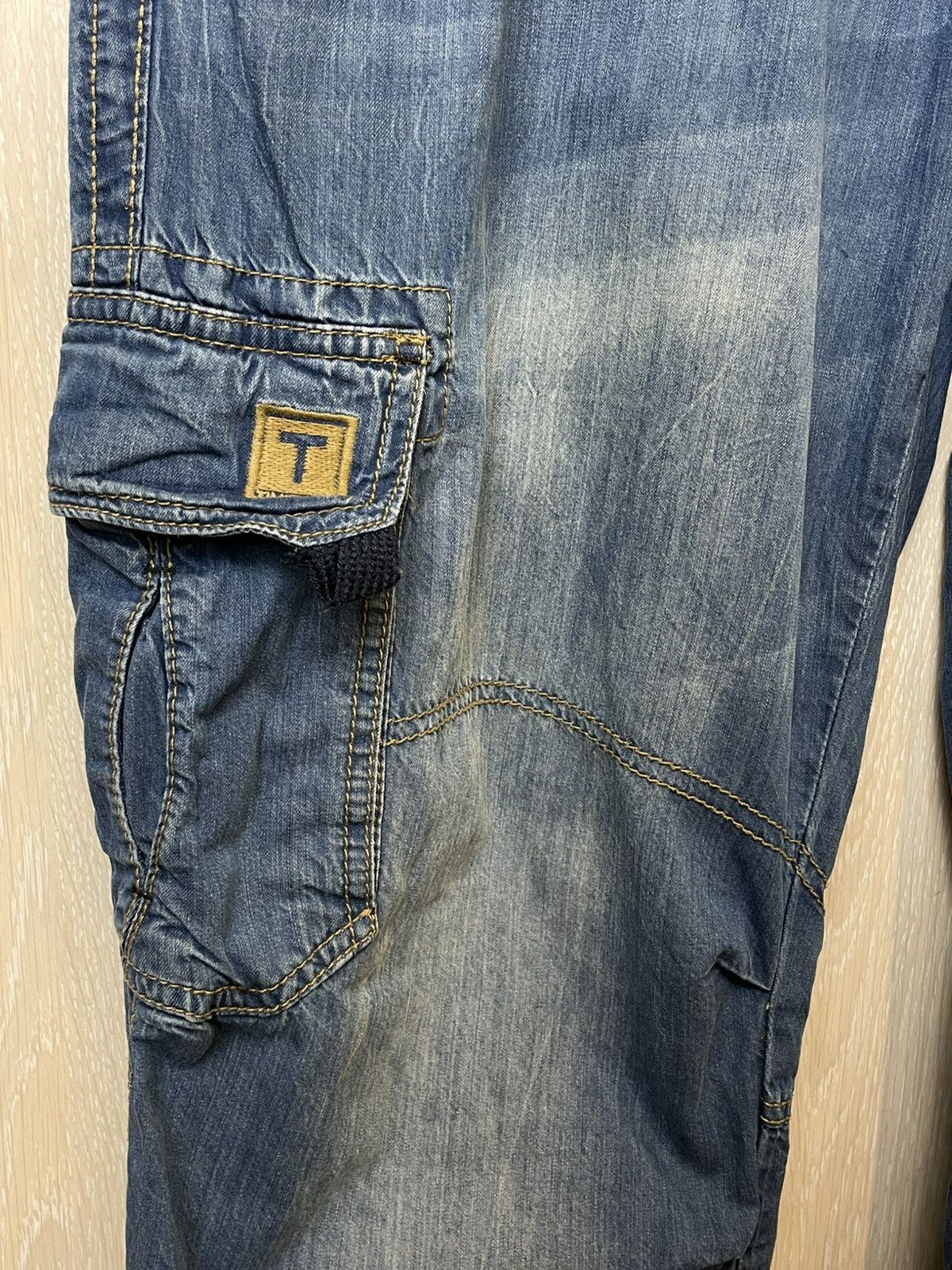Denime × Vintage Vintage Y2K Timezone Cargo Pants Size US 32 / EU 48 - 4 Thumbnail