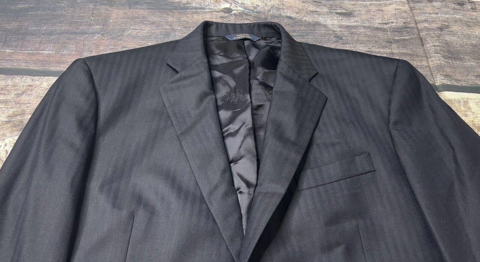 Brooks Brothers Brooks Brothers Blazer Jacket Men's 44R 1818 Madison Saxxon Size 44R - 5 Thumbnail