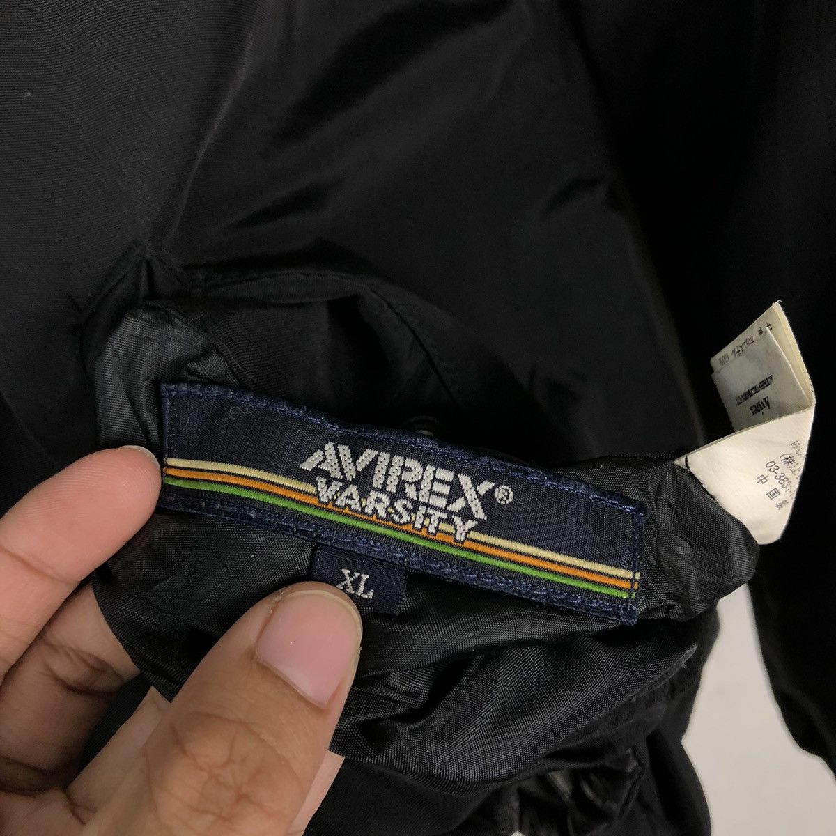 Avirex 🔥Rich Black Reversible Jacket Avirex Varsity Light Puffer Size US XL / EU 56 / 4 - 24 Thumbnail