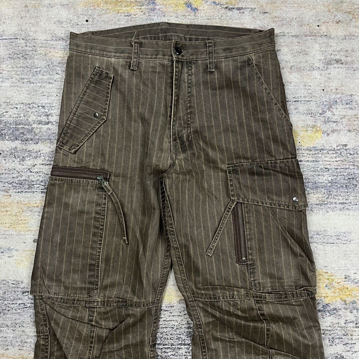 PPFM PPFM pinstriped tactical cargo pants Size US 31 - 5 Thumbnail
