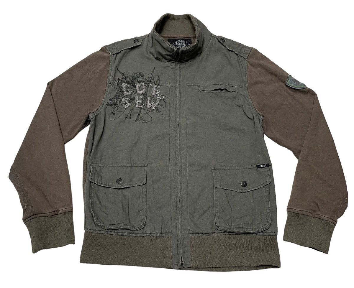 Marc Ecko Vintage Brand Marc Ecko Two Tone Jacket 2000s Size US M / EU 48-50 / 2 - 1 Thumbnail