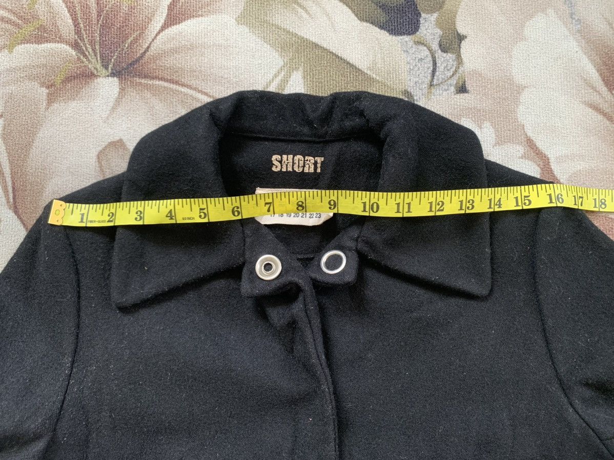 Maison Margiela Maison Margiela MM6 Short Blend Wool Jacket Size XS / US 0-2 / IT 36-38 - 11 Thumbnail