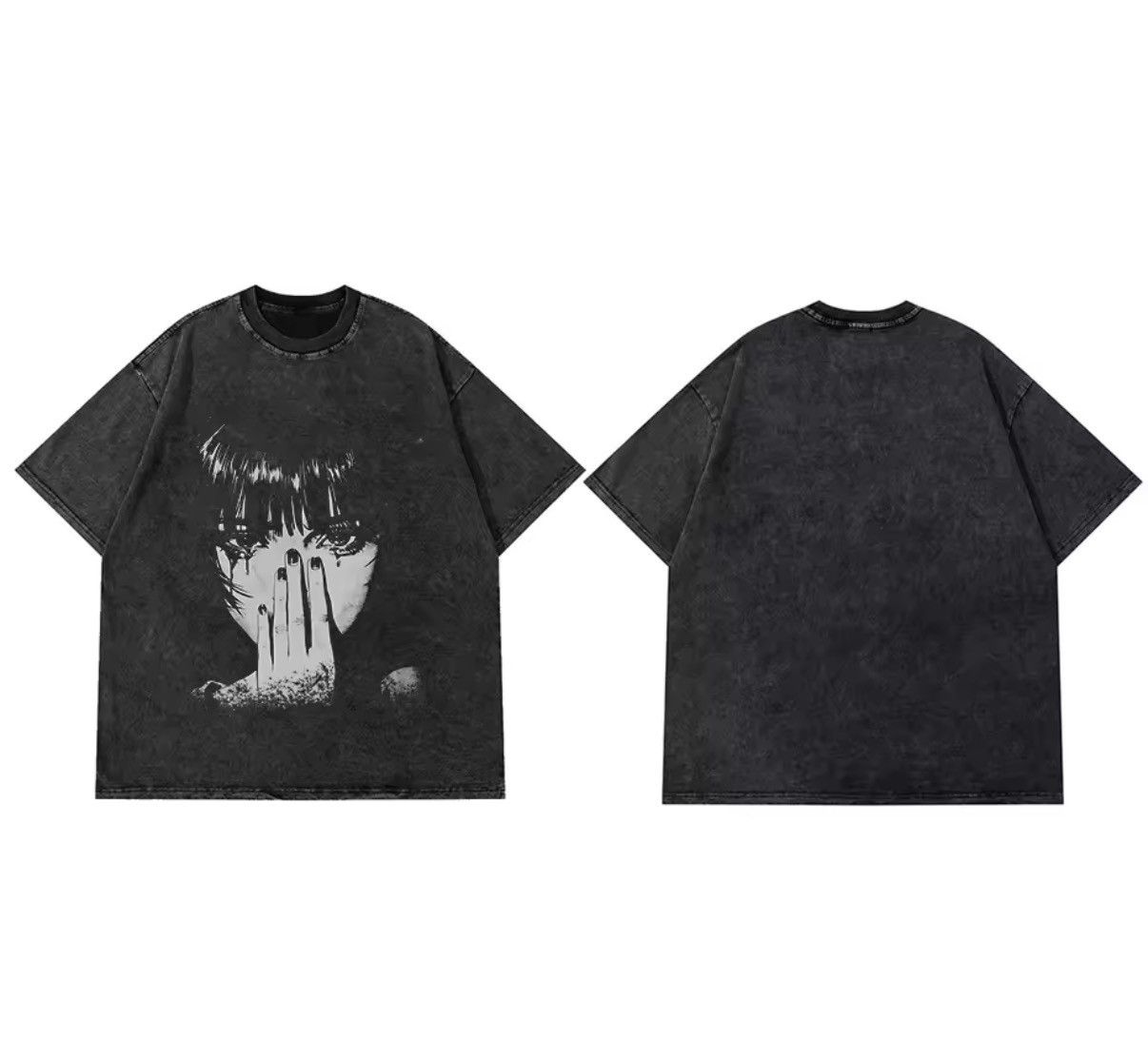 Japanese Brand Washed Japanese Cartoon Printed T Shirt Size US L / EU 52-54 / 3 - 2 Thumbnail