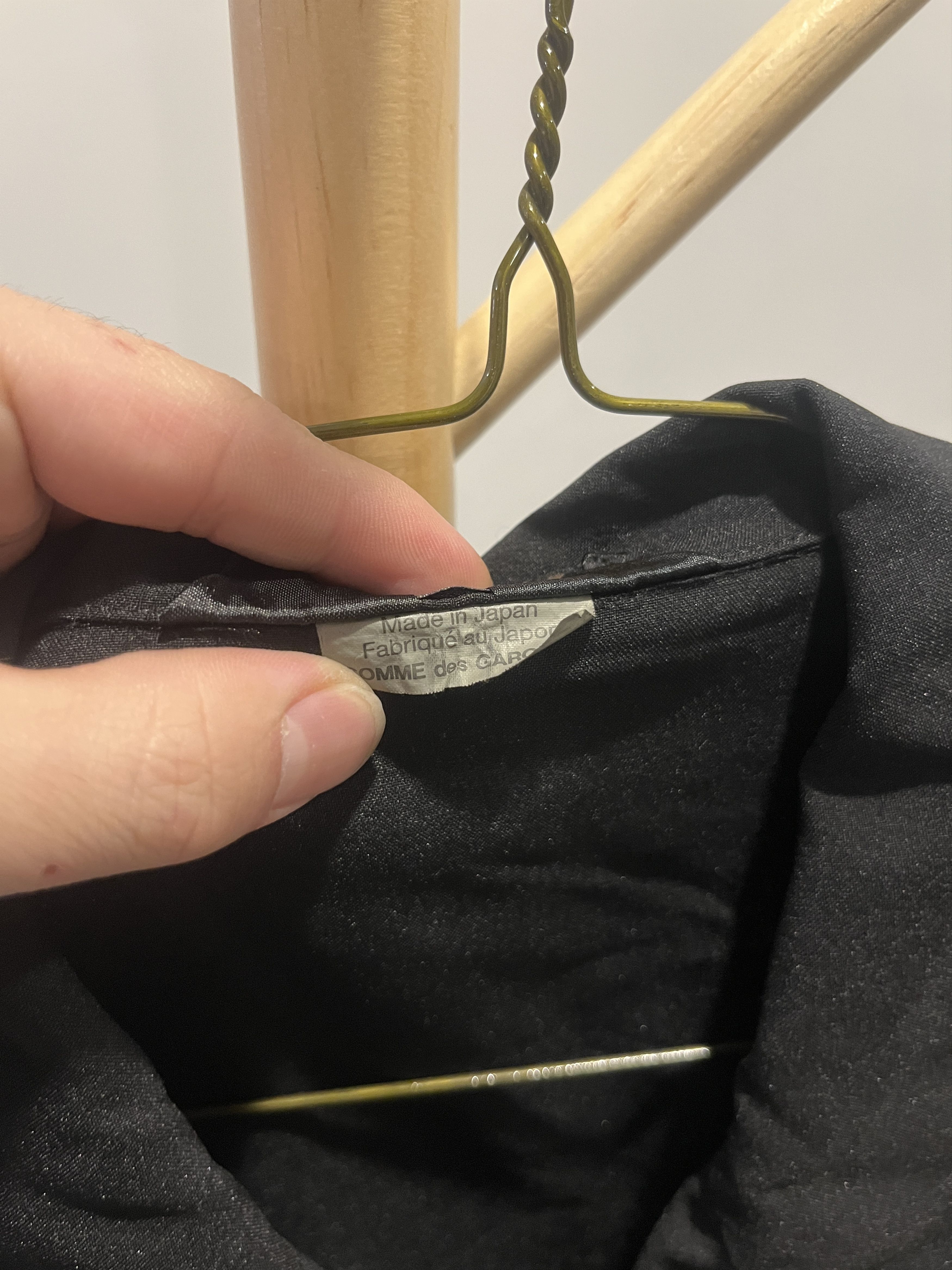 Comme des Garcons Black Comme des Garcones 'Black' deconstructed padded blazer Size US L / EU 52-54 / 3 - 9 Thumbnail