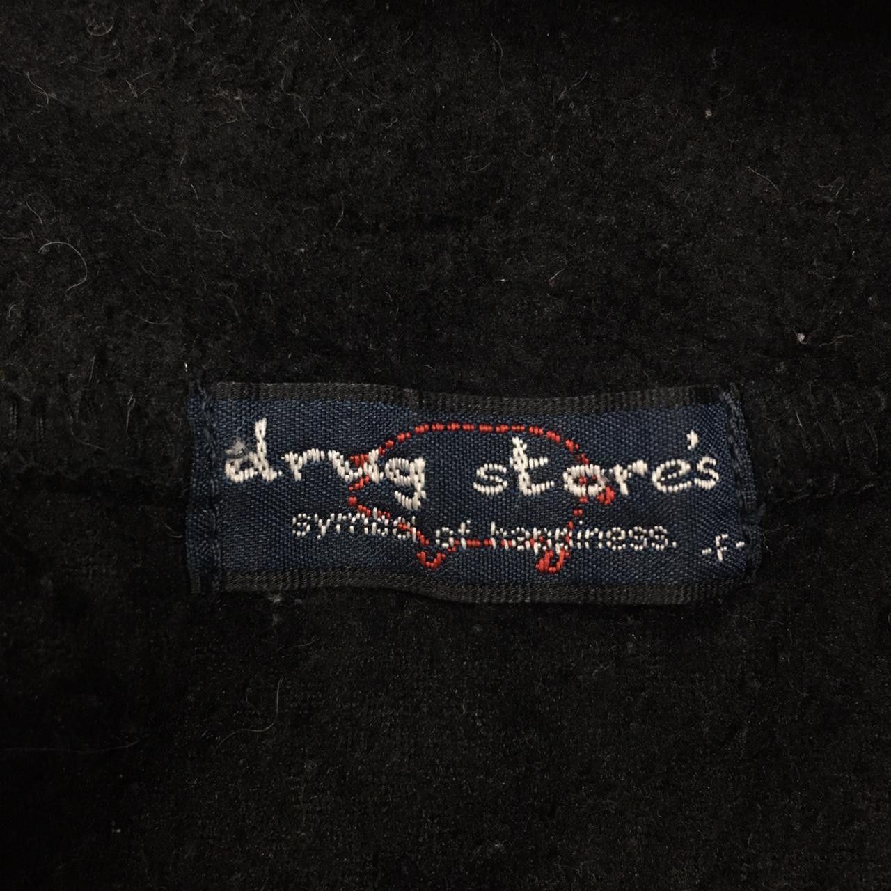 Vintage Vtg DRUG STORE’S Zip Up Fleece Jacket Sweater Big Logo Size US M / EU 48-50 / 2 - 4 Thumbnail