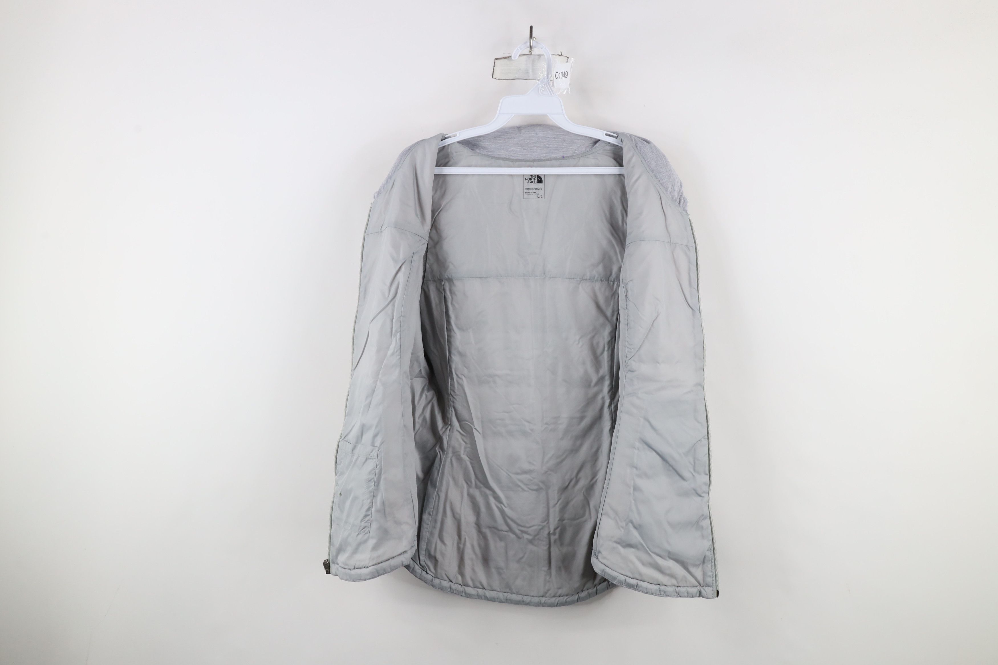 The North Face × Vintage The North Face Pseudio Quilted Micro Puffer Vet Jacket Size L / US 10 / IT 46 - 10 Thumbnail