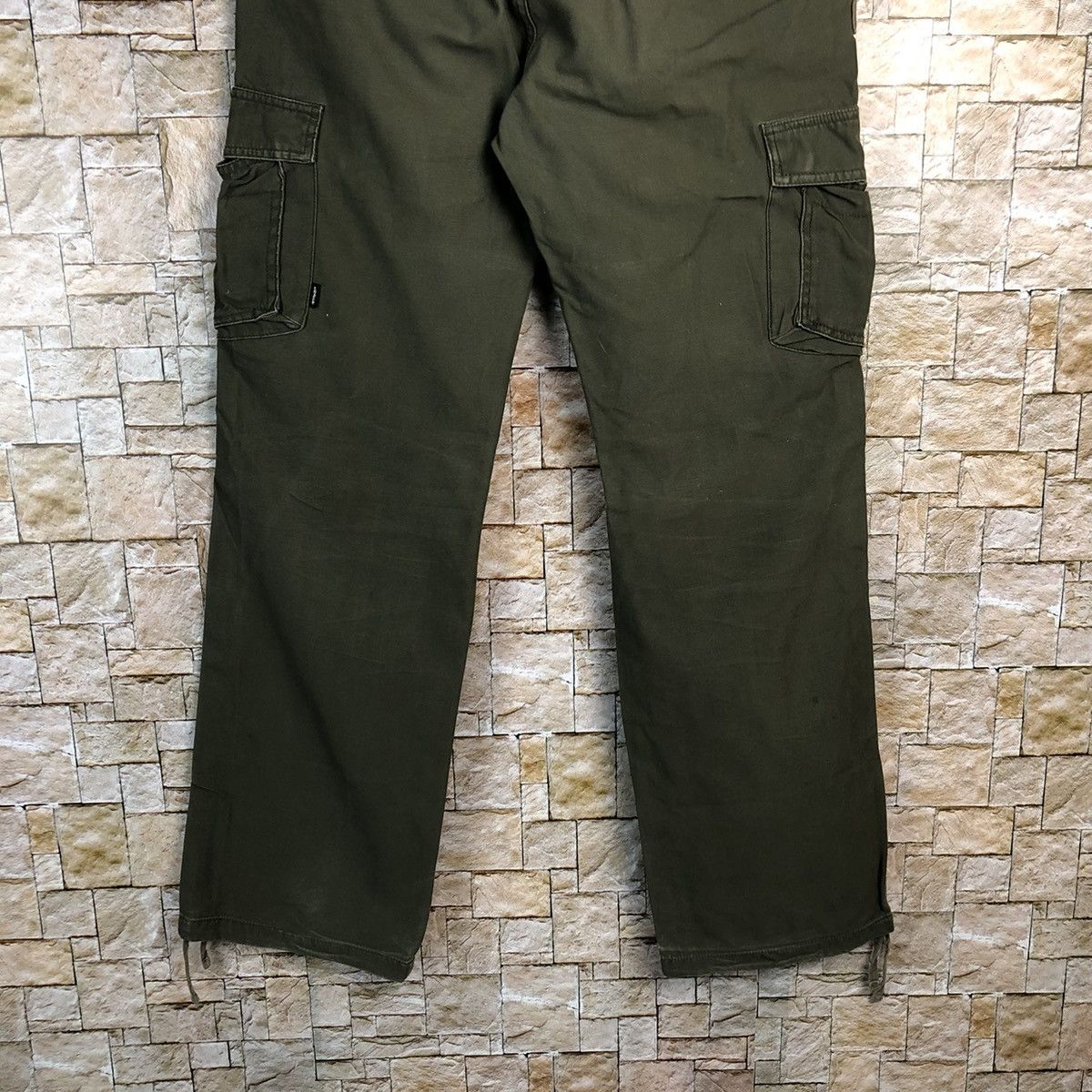 Airwalk Airwalk Green Cargo Multipocket Pants #A158 Size US 29 - 18 Thumbnail