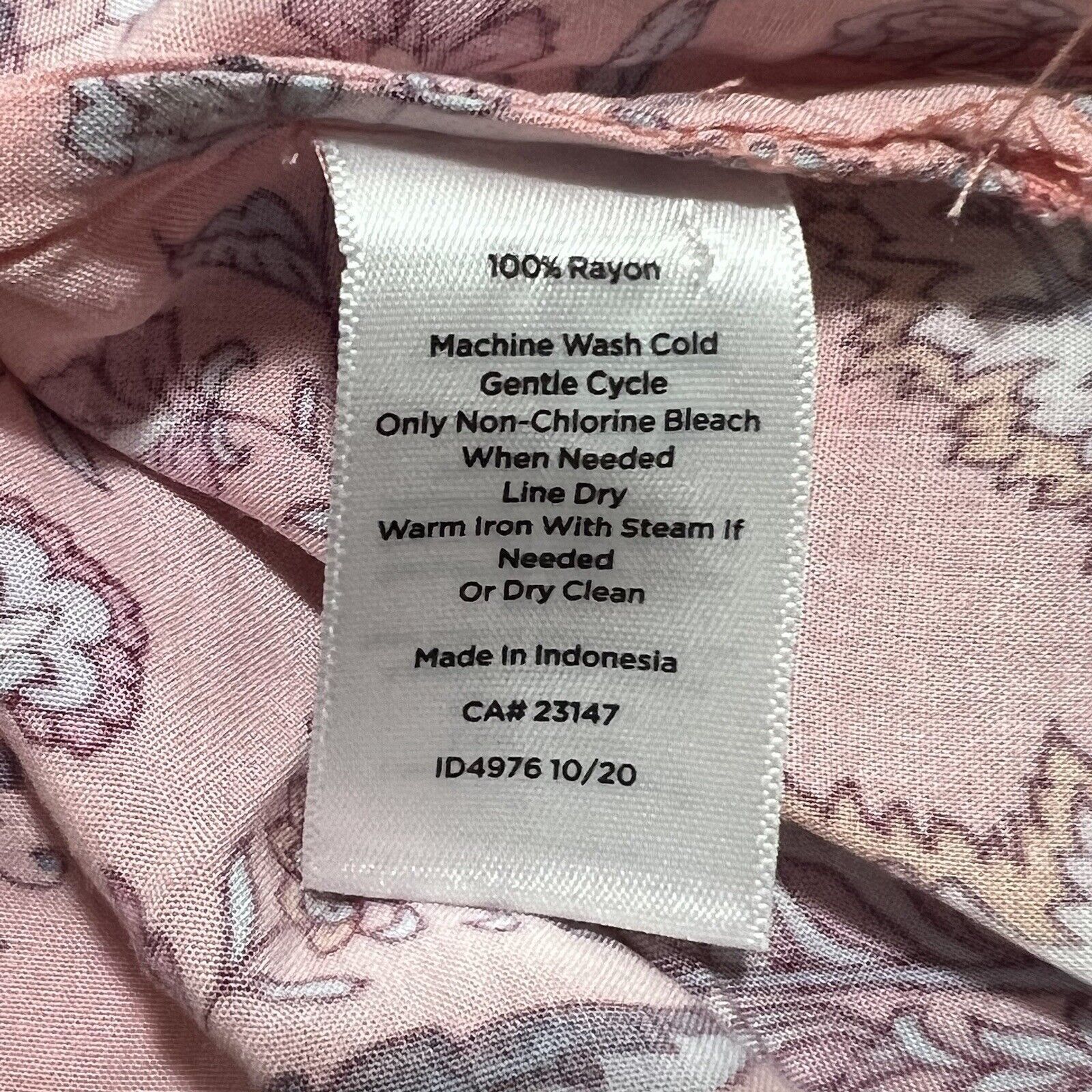 Other Talbots Small Pink Paisley Blouse Button Up Colorful Top Size S / US 4 / IT 40 - 12 Thumbnail