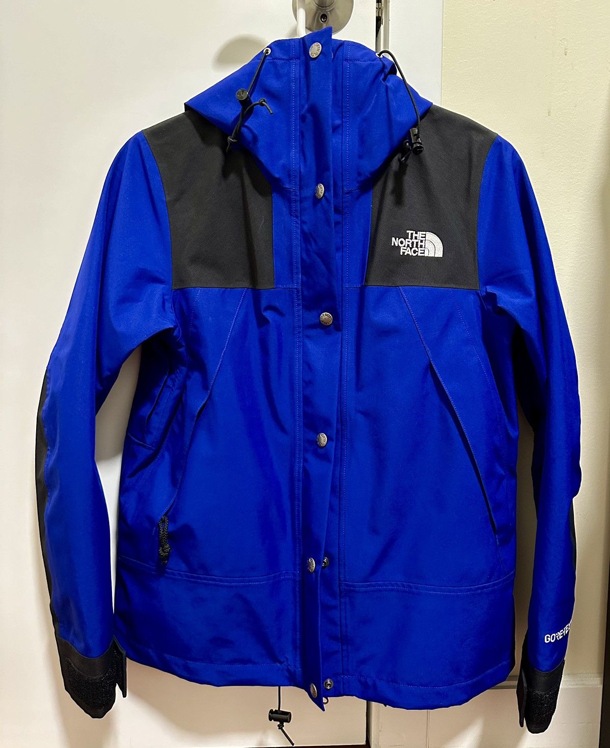 image of The North Face Womens North Face 1990 Gtx Mountain Jacket in Blue (Size Small)