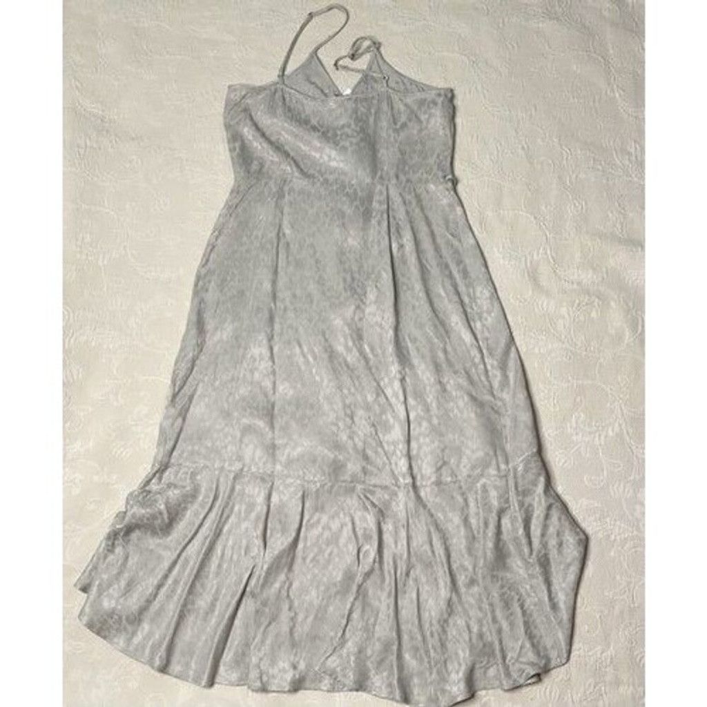Abercrombie & Fitch NWT Abercrombie & Fitch Hi-Lo Ruffle Wrap Midi Dress Women L Size L / US 10 / IT 46 - 11 Thumbnail