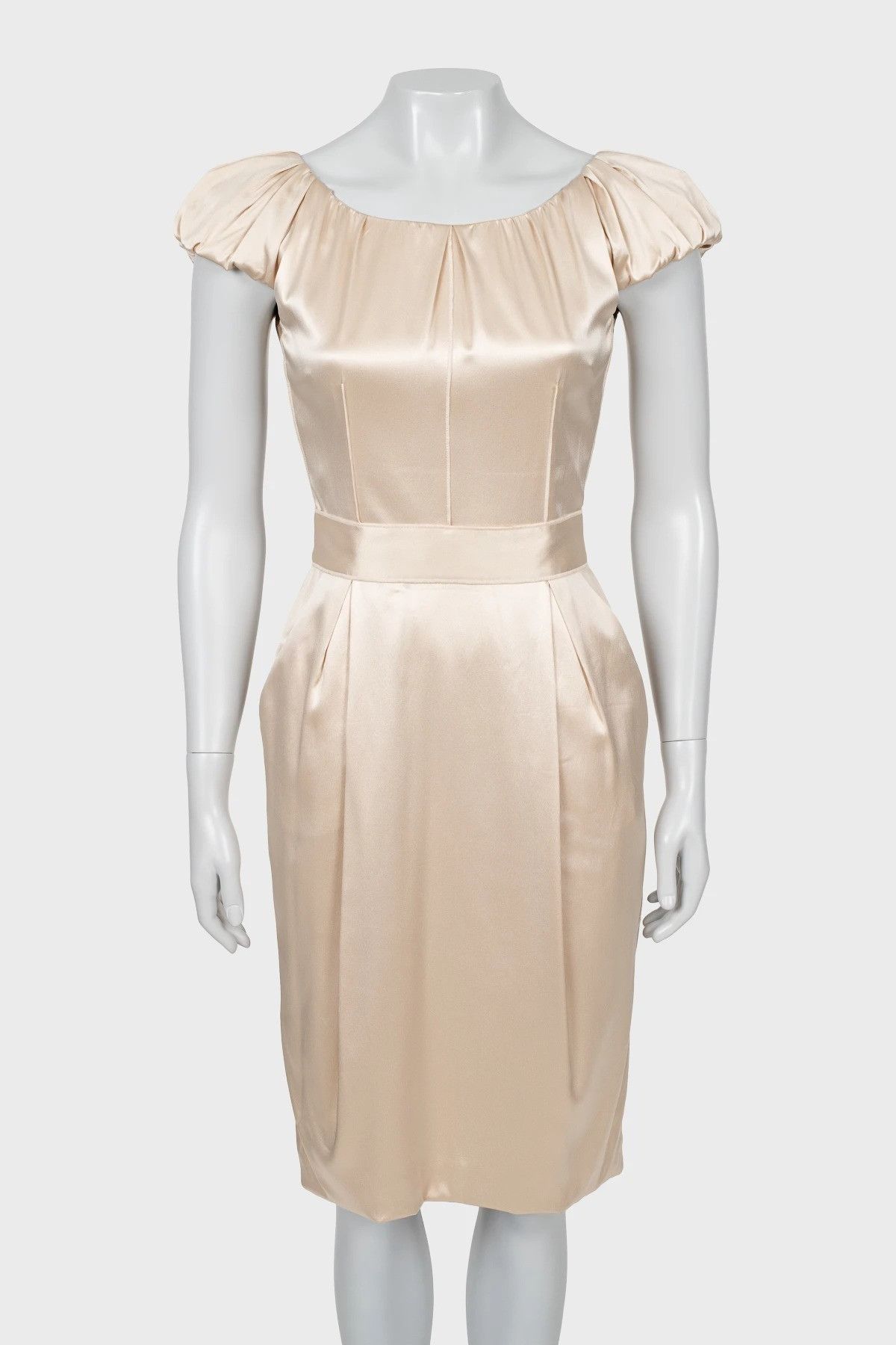 Dolce & Gabbana Dolce & Gabbana Silk mid-length dress Size XS / US 0-2 / IT 36-38 - 1 Thumbnail