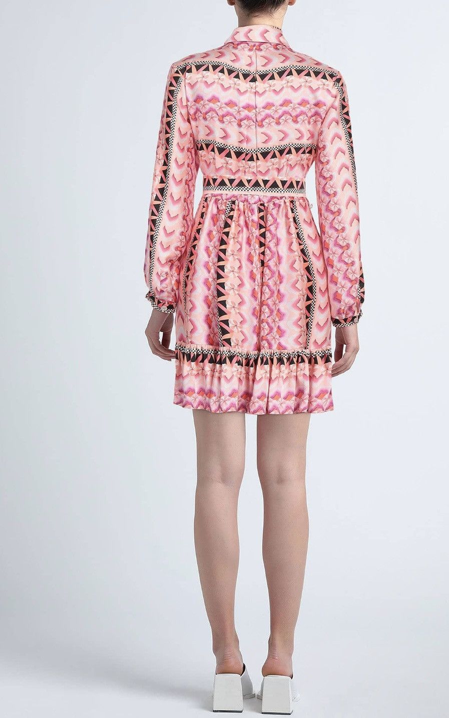 Temperley London Temperley London Phlox Print Mini Dress Peach Amber UK10/US6 Size M / US 6-8 / IT 42-44 - 3 Thumbnail