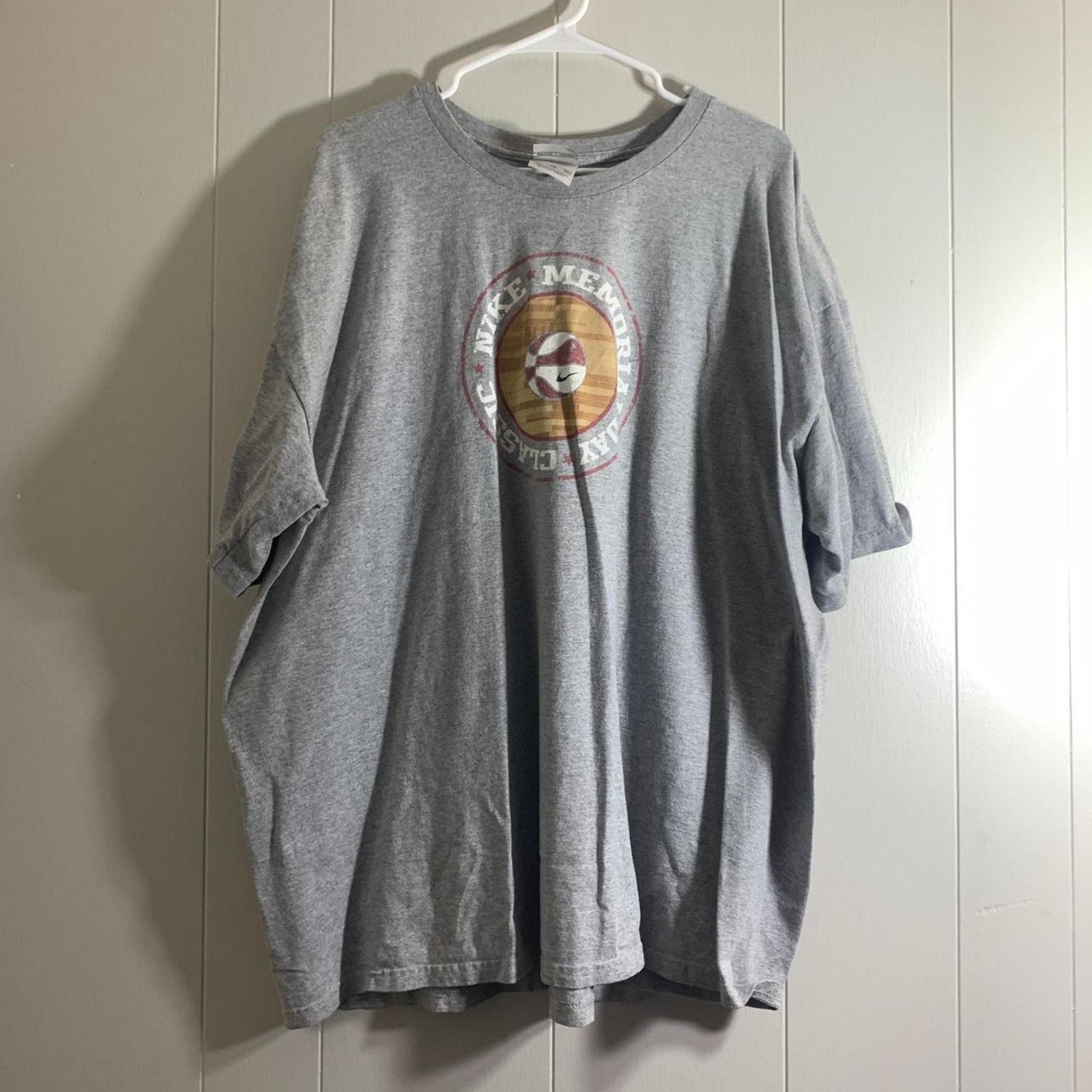 Nike vintage 2006 NIKE MEMORIAL DAY CLASSIC swoosh tee shirt 2XL Size US XXL / EU 58 / 5 - 4 Thumbnail