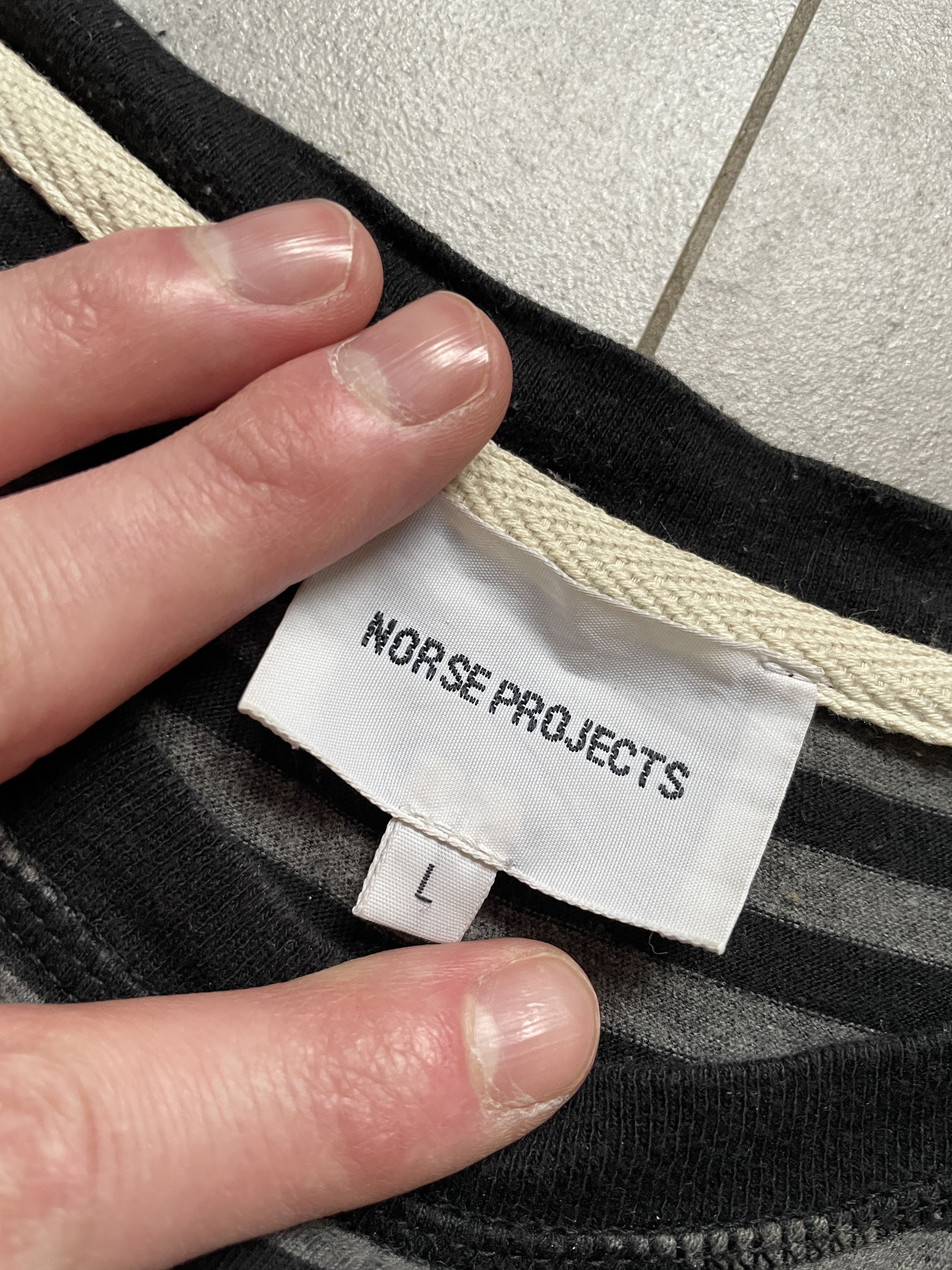 Norse Projects Y2K ARCHIVAL JPG TYPE NORSE PROJECTS STRIPE CROPPED LONGS Size US L / EU 52-54 / 3 - 2 Thumbnail
