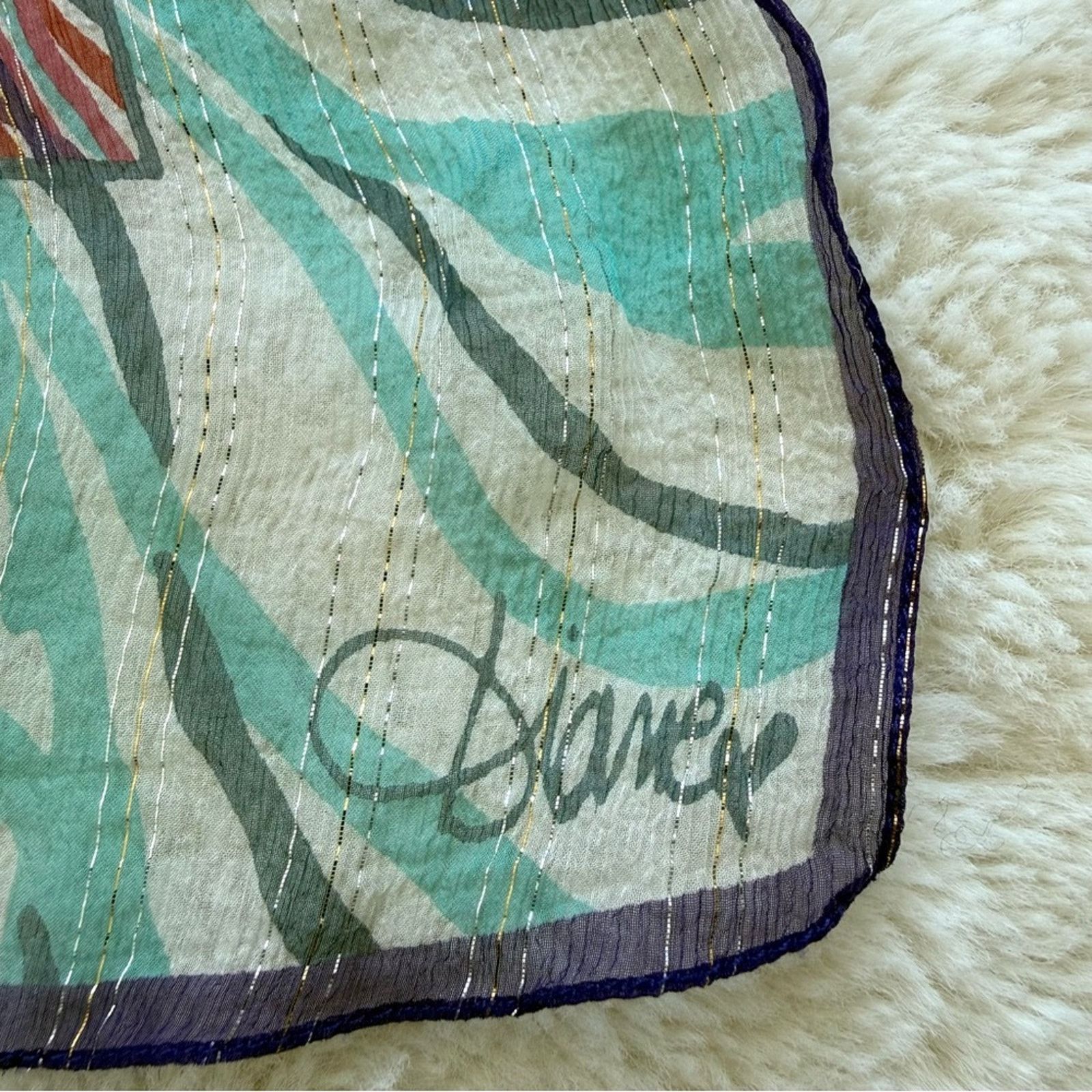 Diane von Furstenberg Diane Von Furstenberg silk scarf Size ONE SIZE - 2 Thumbnail