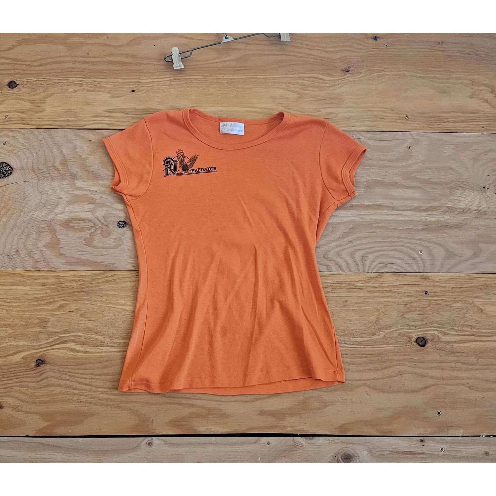 Other 80s Predator Eagle Double Sided Orange T-shirt Womens Sz L Size L / US 10 / IT 46 - 3 Thumbnail