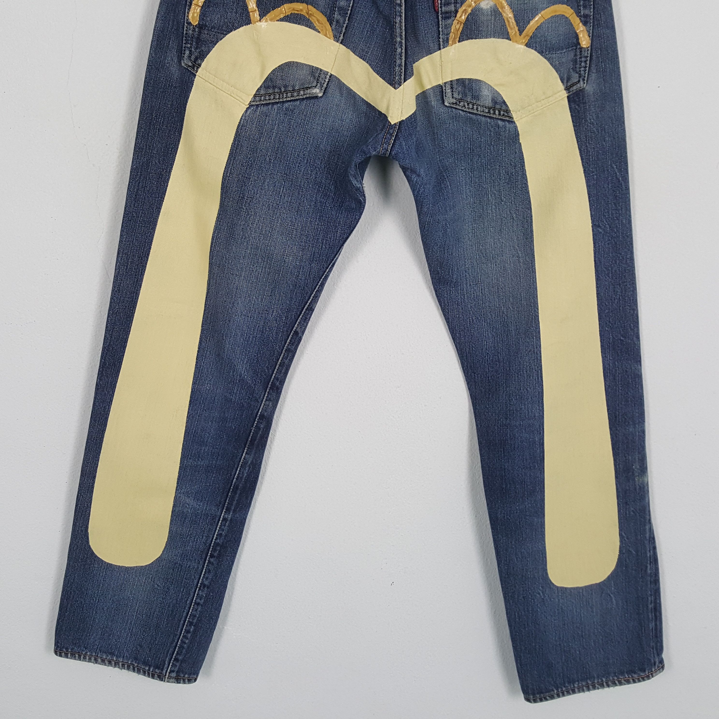 Evisu × Japanese Brand × Vintage Vintage EVISU Japanese Brand Daicock Custom Style Jean Size US 28 / EU 44 - 3 Thumbnail
