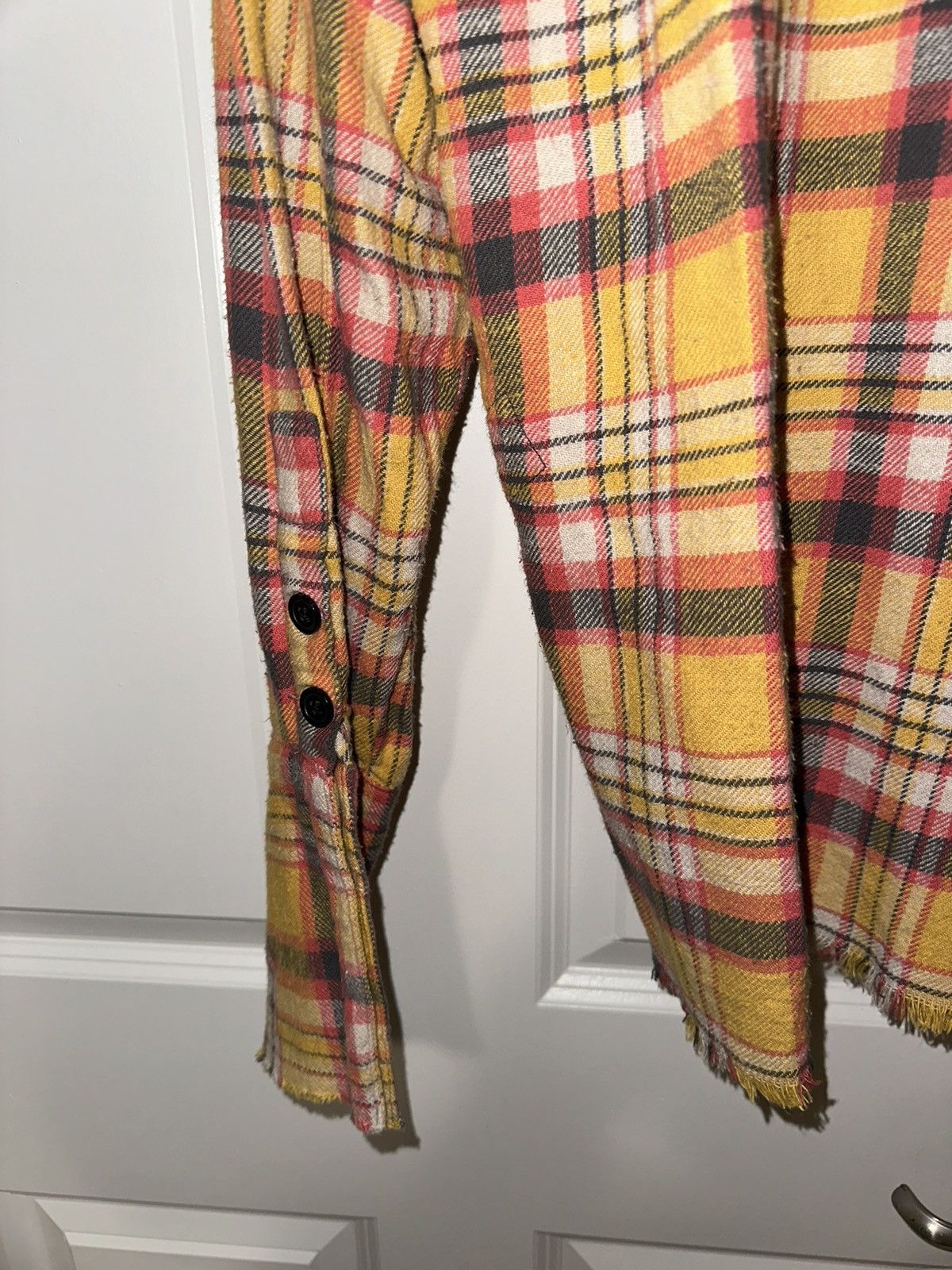 Greg Lauren GREG LAUREN - YELLOW PLAID STUDIO - SIZE 4 Size US XL / EU 56 / 4 - 8 Thumbnail
