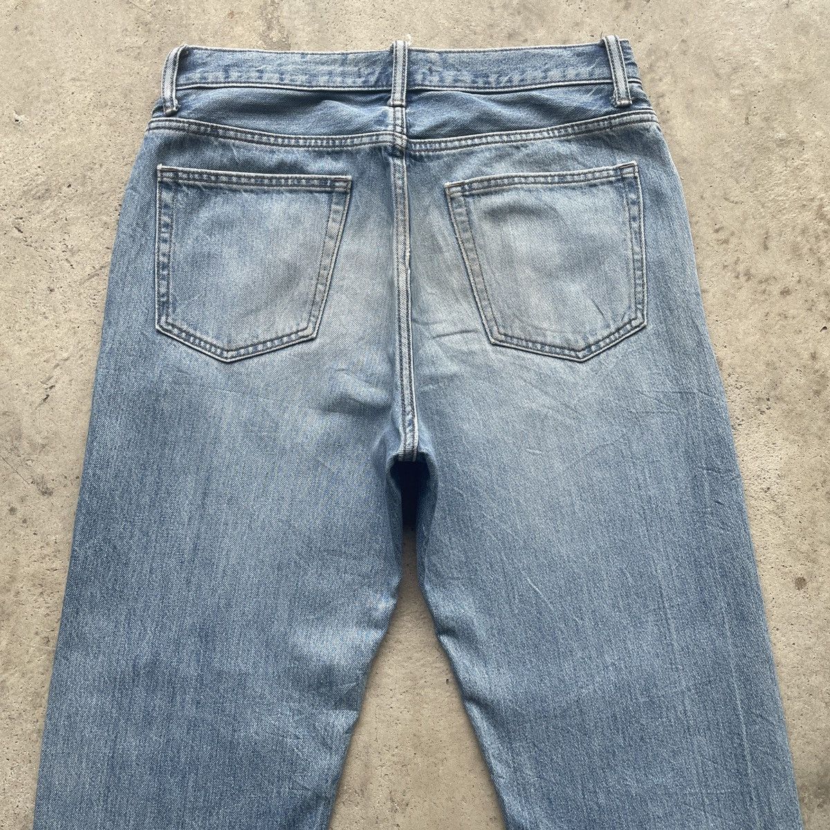 Japanese Brand W30x29💥 Vintage Japanese Faded Denim Jeans Pants Distressed Size US 30 / EU 46 - 9 Thumbnail