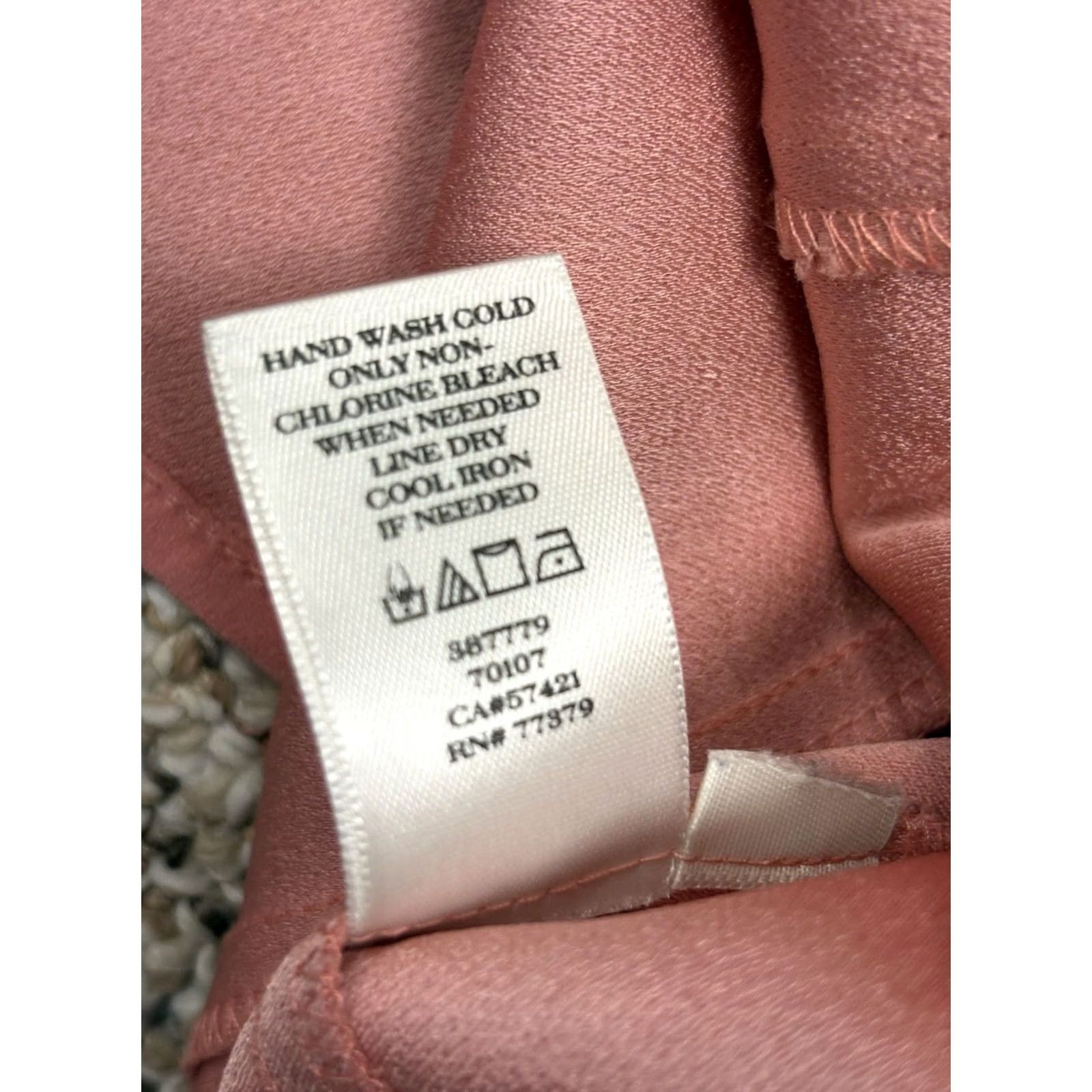 Vintage Ann Taylor Top Salmon Sleeveless Shirt Full Zip Back Women’s Size 10 Shirt Womens Size 10 Salmon Full Zip Sleeveless Back-Zip (Pre-owned) Size L / US 10 / IT 46 - 6 Thumbnail