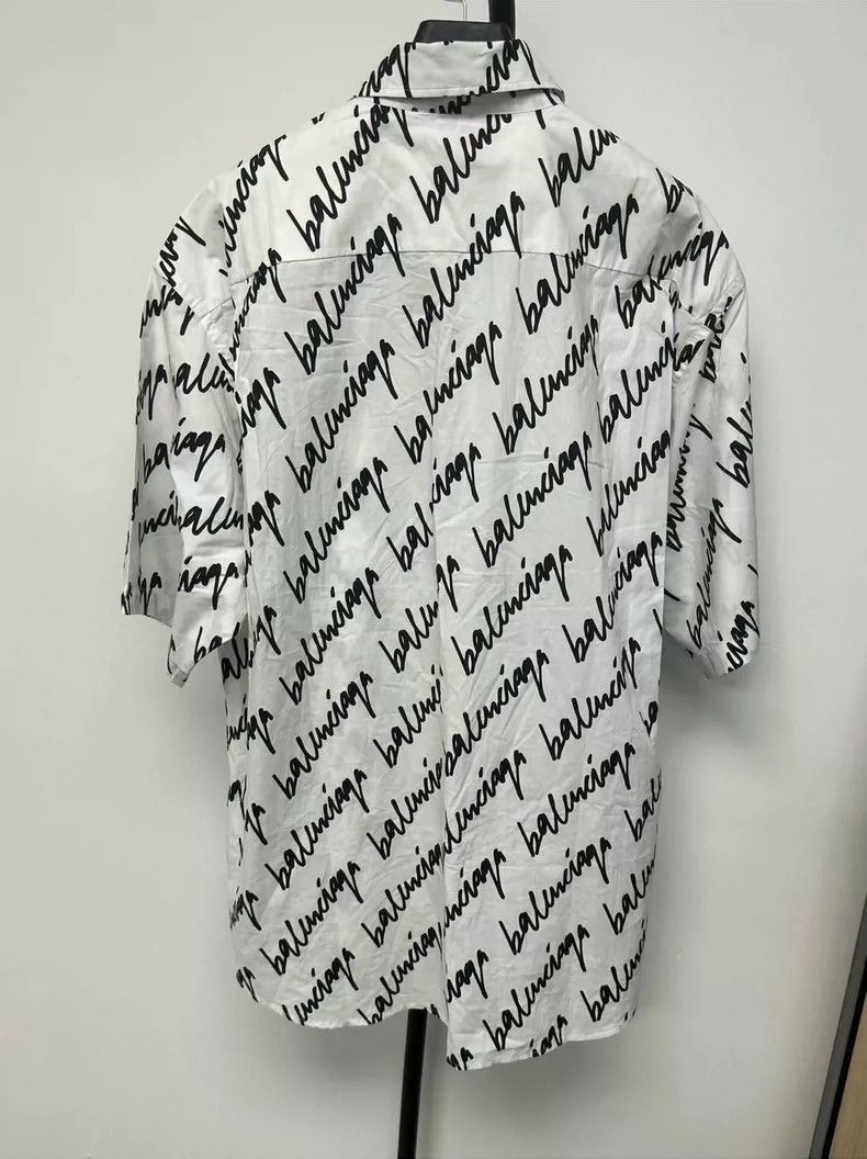 Balenciaga Balenciaga size 39 SS22 Full Print Letter Pattern Collar S Size US S / EU 44-46 / 1 - 2 Thumbnail