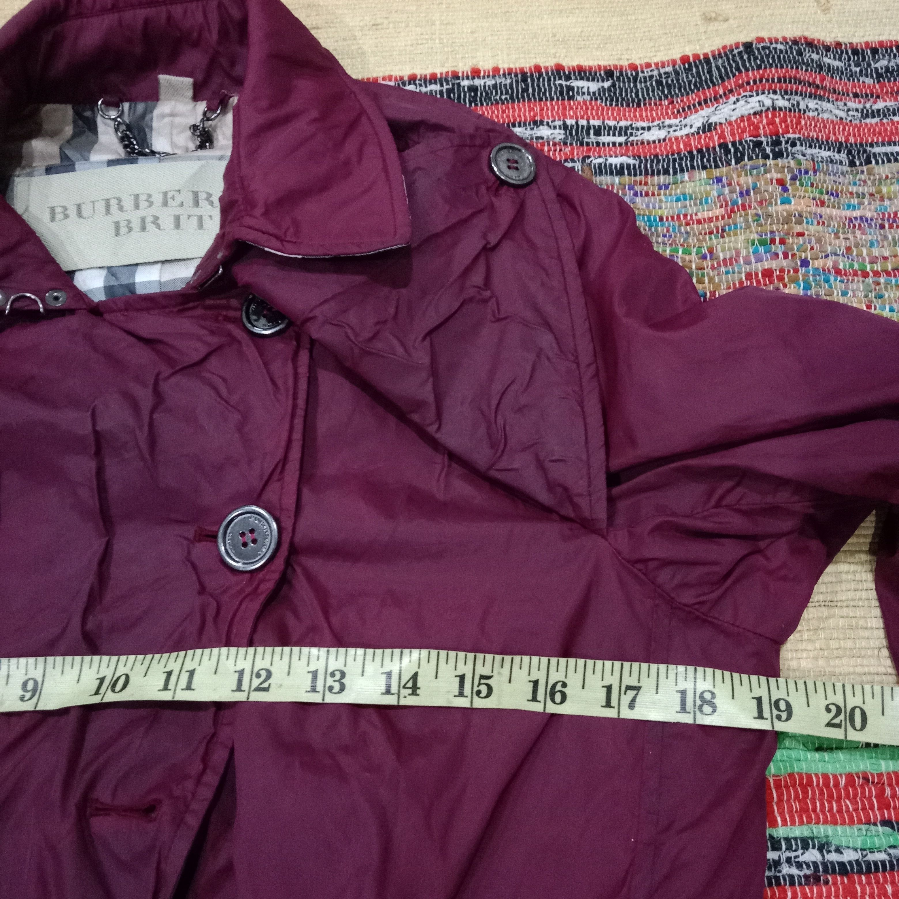 Burberry Burberry brit London jacket windbreaker full pattern purple Size XL / US 12-14 / IT 48-50 - 11 Thumbnail