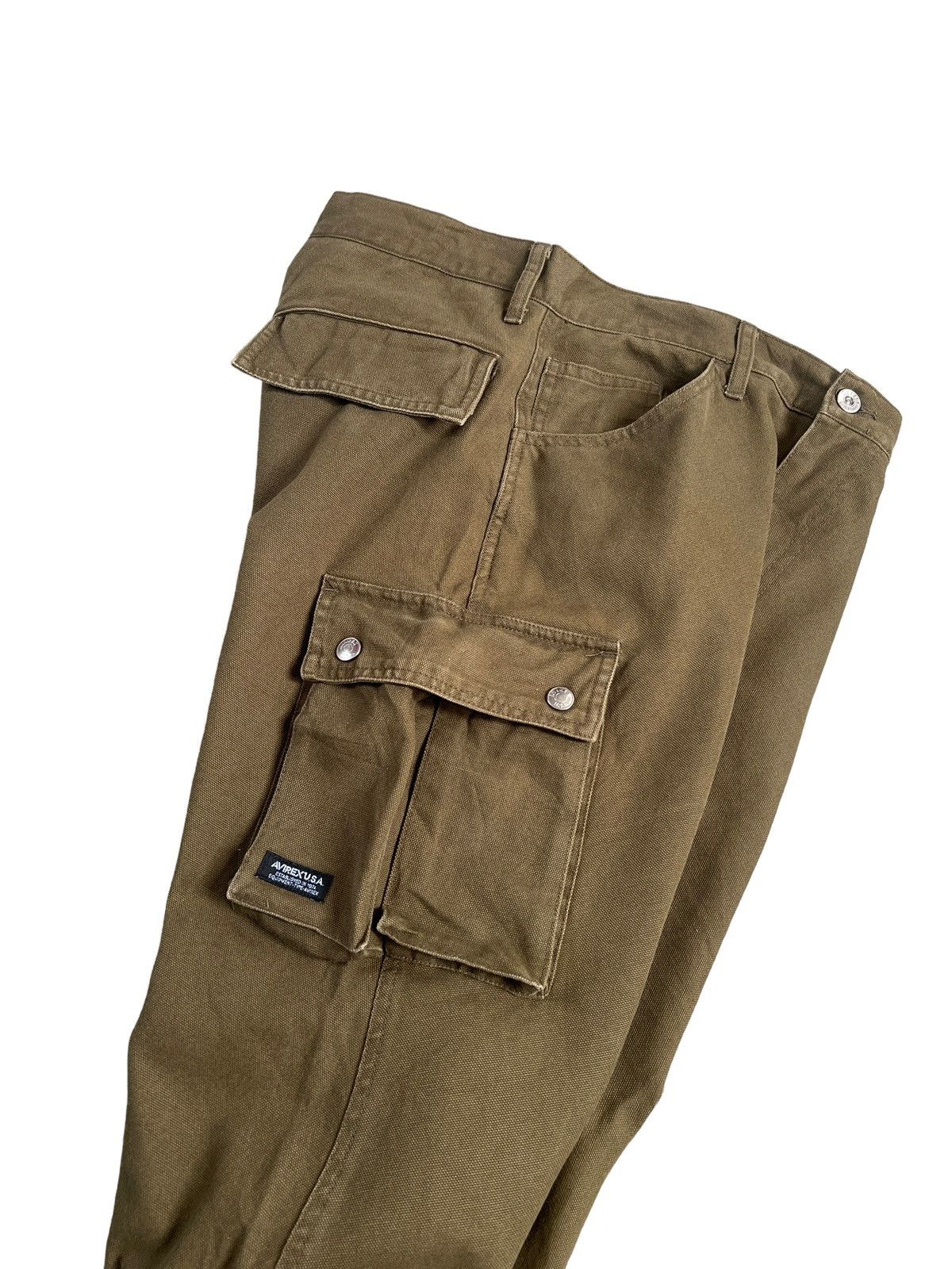 Avirex Avirex Curve Leg Cargo Pants Size US 33 - 10 Thumbnail
