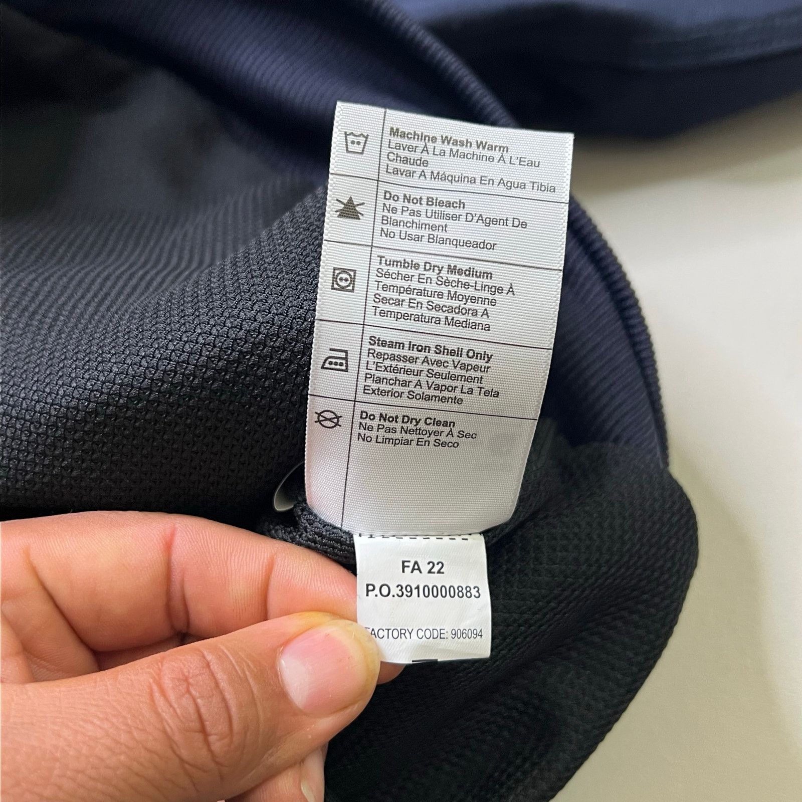 Carhartt Carhartt Loose Fit Duck Hooded Work Jacket 2XL Navy Blue Size US XXL / EU 58 / 5 - 5 Thumbnail