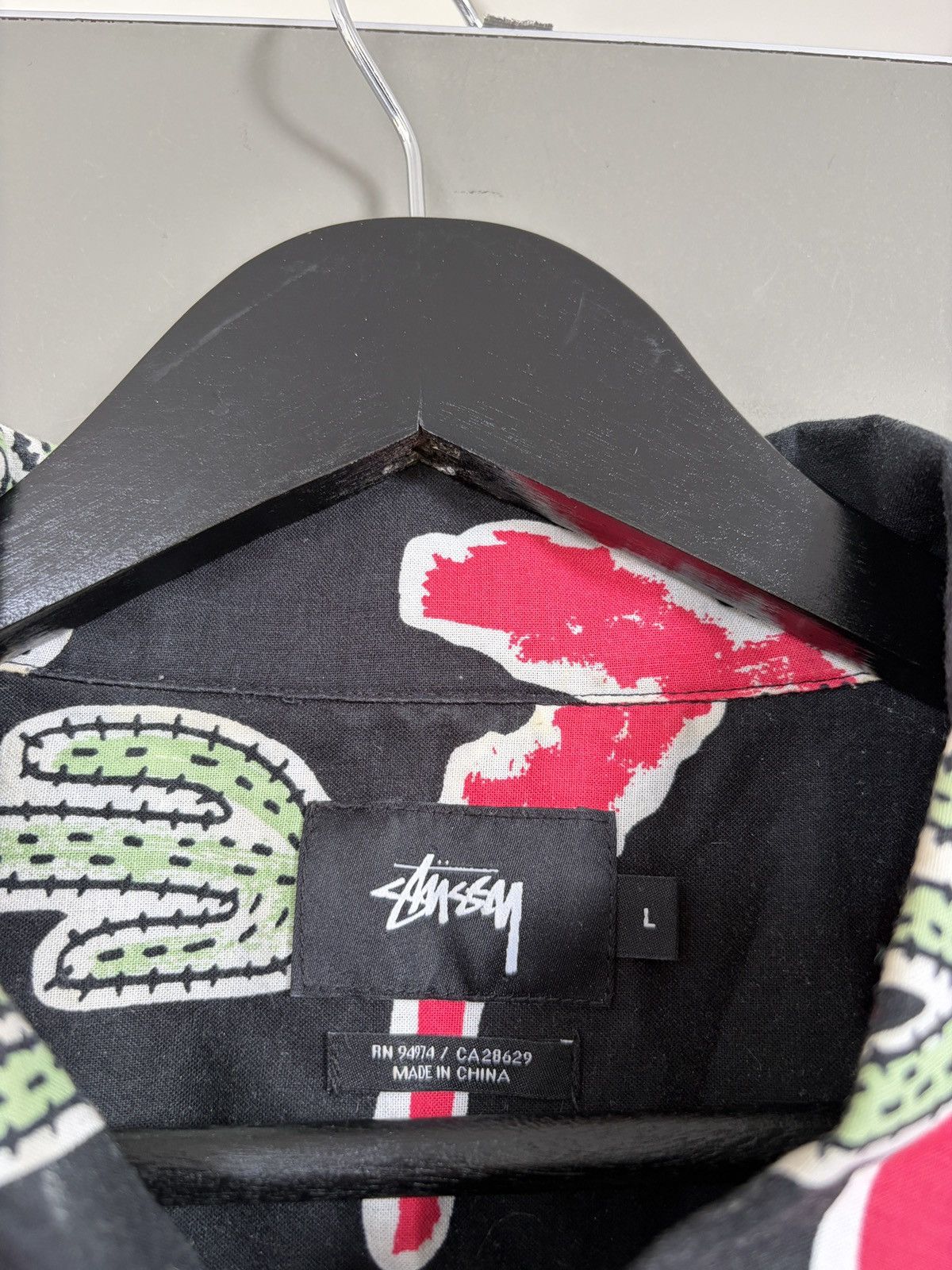 Stussy Stussy Cactus Short SleeveShirt Size US L / EU 52-54 / 3 - 3 Thumbnail