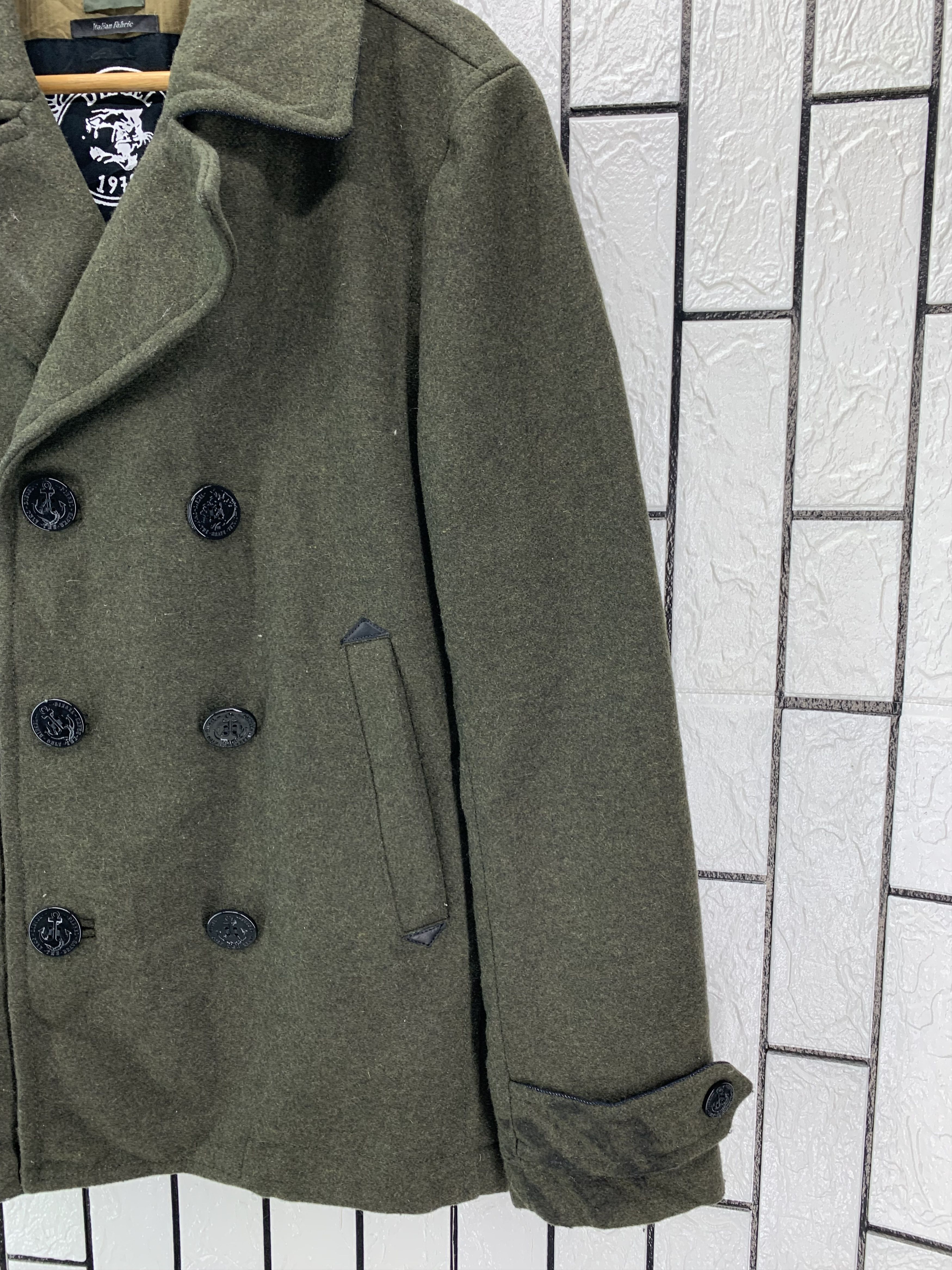 Diesel Diesel Wool PeaCoat Size US S / EU 44-46 / 1 - 2 Thumbnail