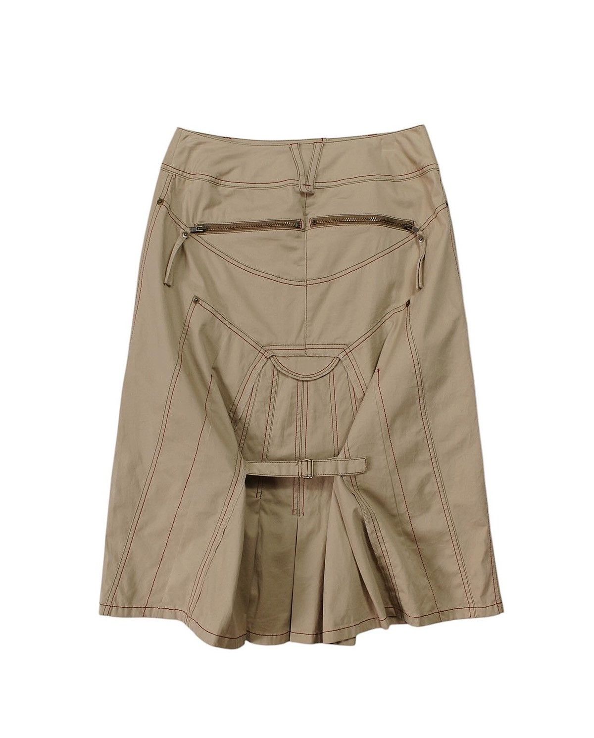Vintage 2000S LUFRAN TACTICAL SKIRTS Size 28" / US 6 / IT 42 - 3 Thumbnail